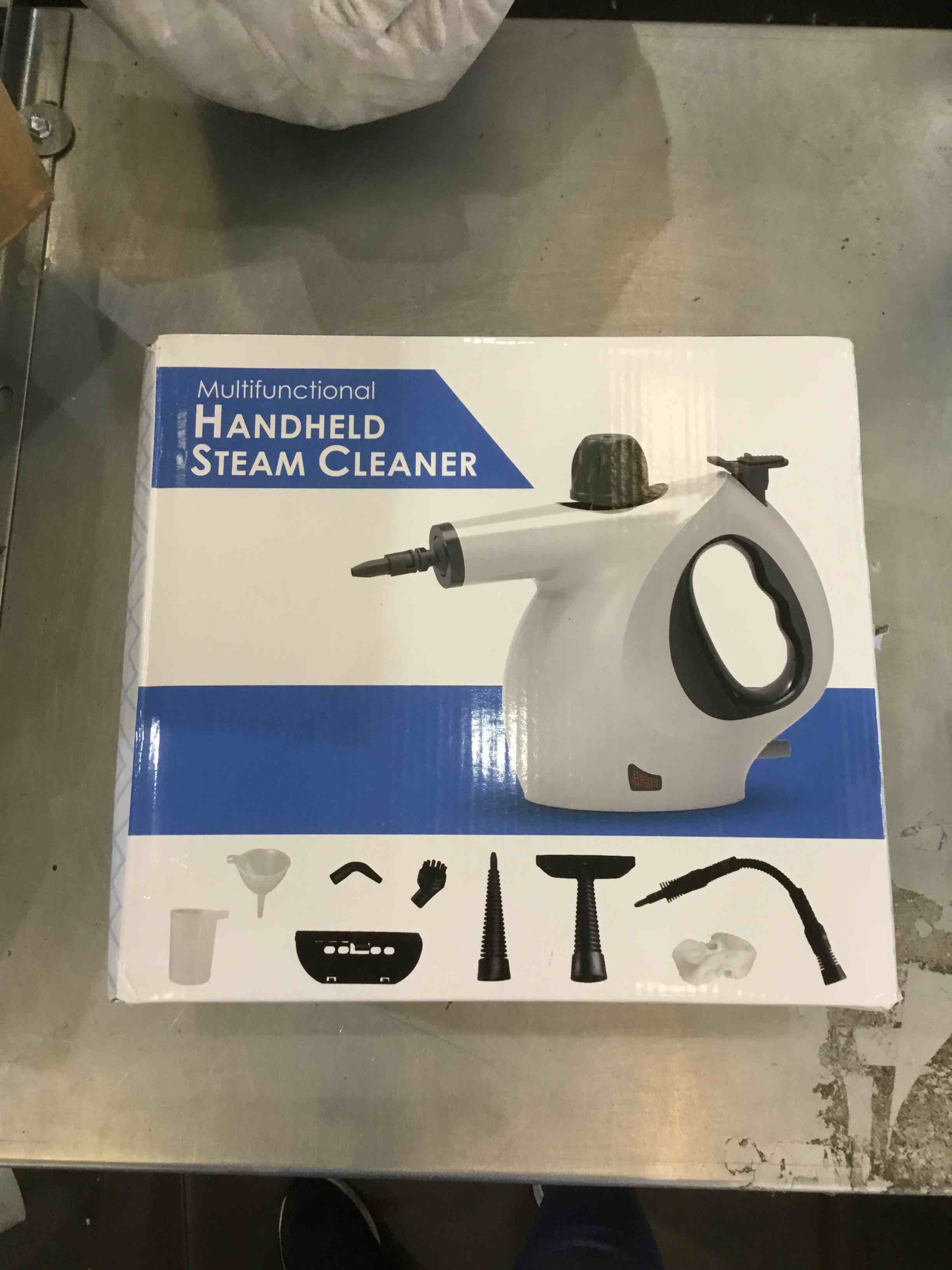 Handheld Pressurized Steam Cleaner with 9-Piece Accessory Set Multi-Surface and Chemical-Free All Natural Steam Cleaning World's Best Steamers