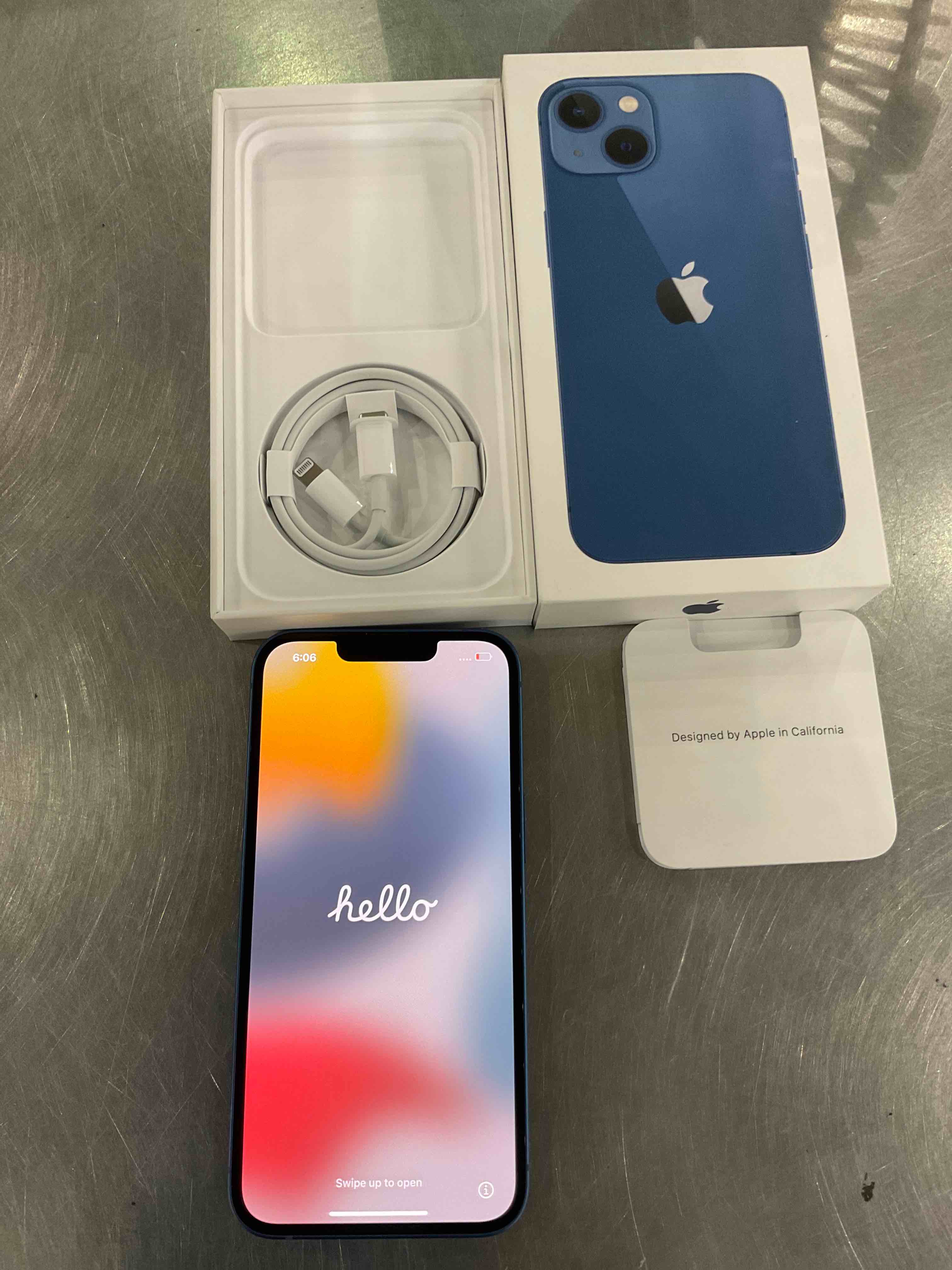 Apple iPhone 13 128GB Blue Model A2482