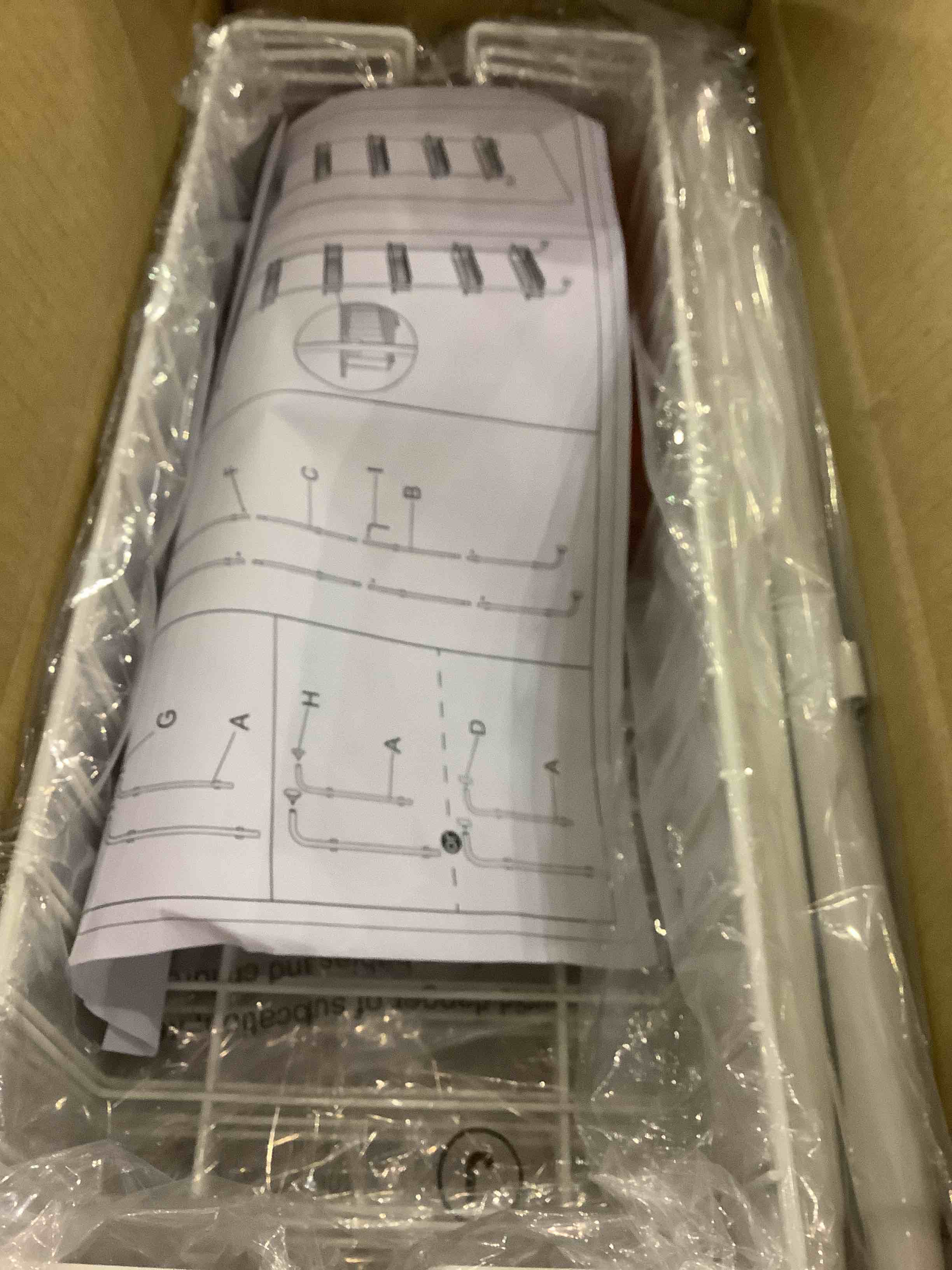 melos White Over The Door Pantry Organizer Rack, 6-Tier Heavy-Duty Metal Back Of Door Shelf Organizer, Over The Door Hanging Spice Rack With 6 Full Baskets - Storage, Closet, Bathroom, Kitchen, 15in