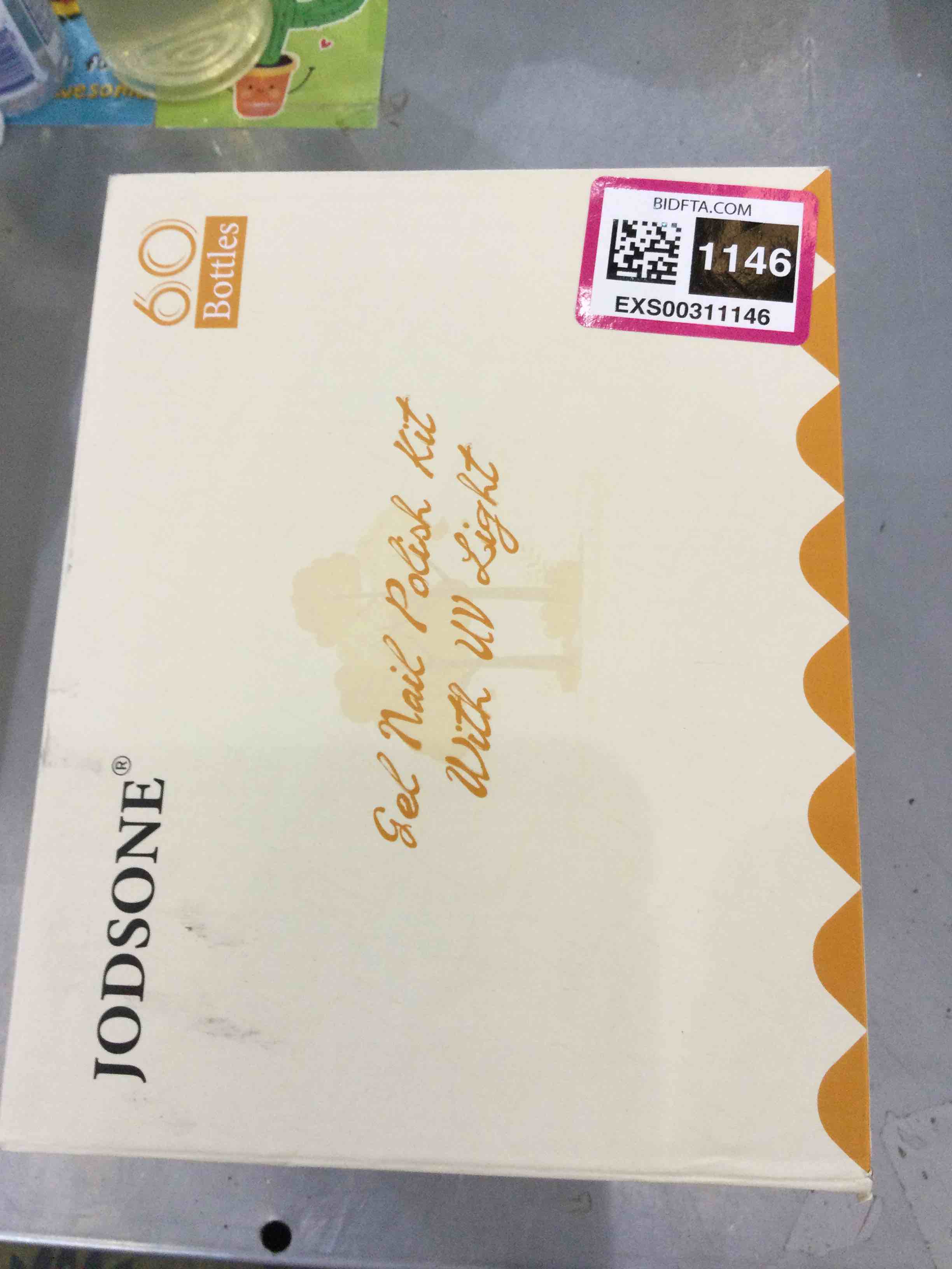 JODSONE 60 PCS Gel Nail Polish Kit with UV Light Base and Matte Glossy Top Coat Nail Gel Polish Soak off Manicure Accessory Tools Suitable for All Seasons