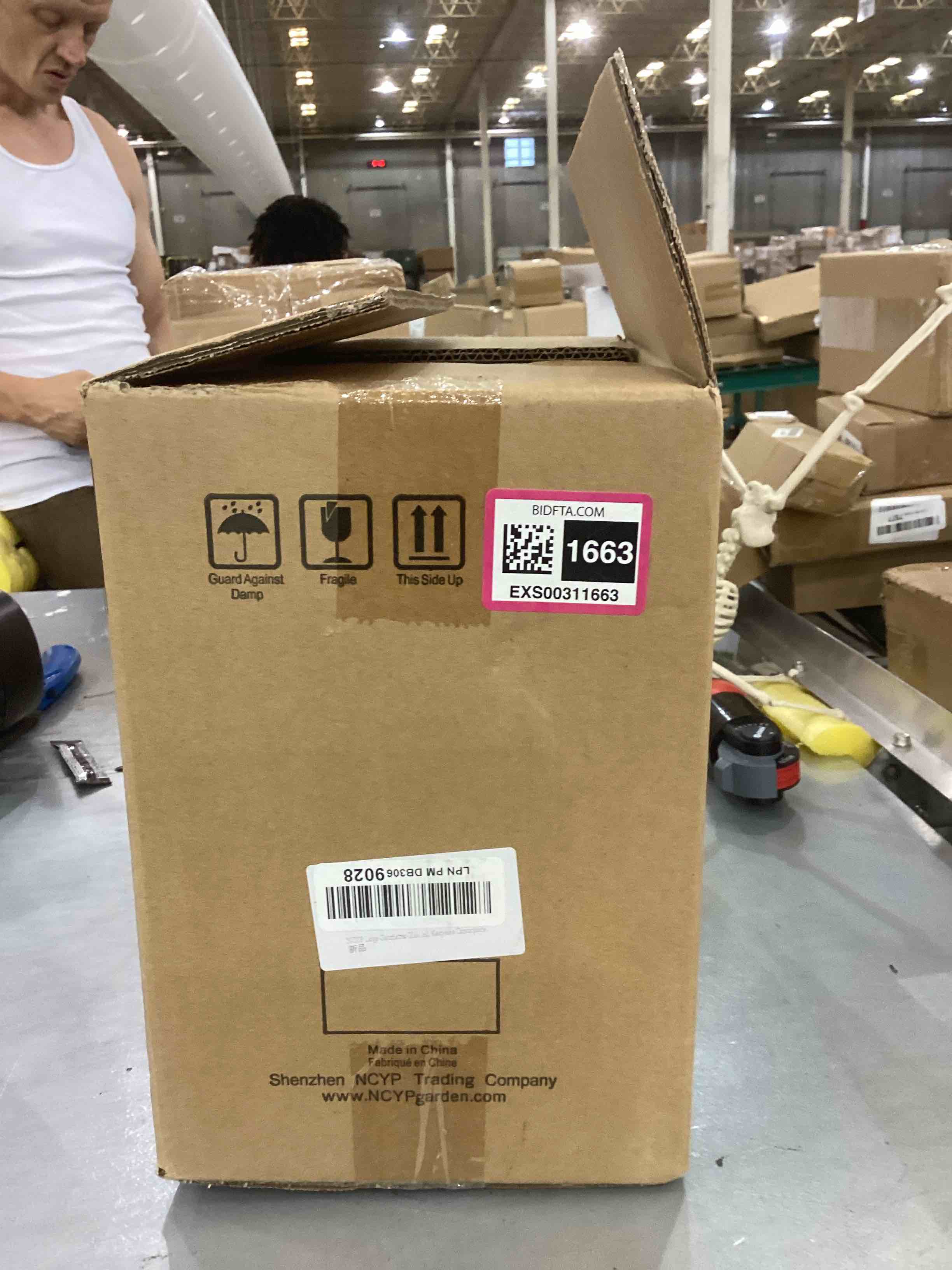 NCYP Gold Glass Cards Box with Slot and Lock for Wedding Reception (10.2x5.9x7.9 Inches Handmade) Birthdays Party Card Holder, Home Geometric Decorative Box, Large Clear Terrarium (Glass Box Only)