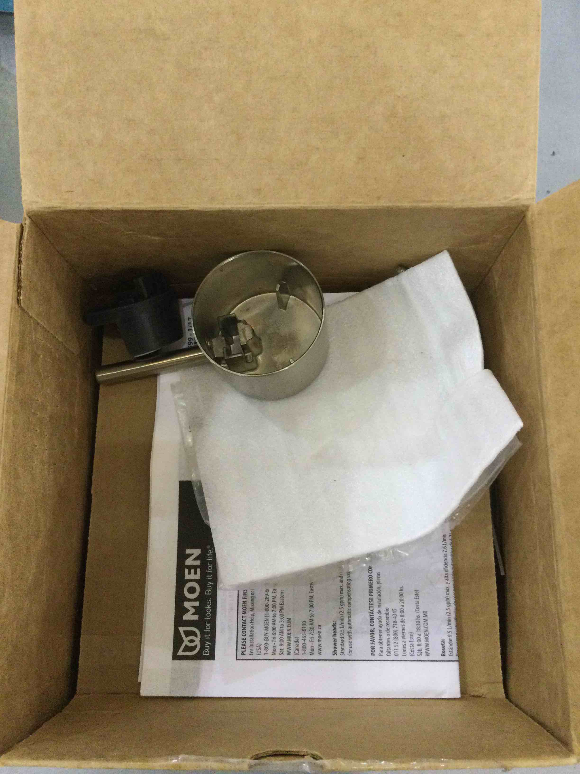 one handle tub/shower trim