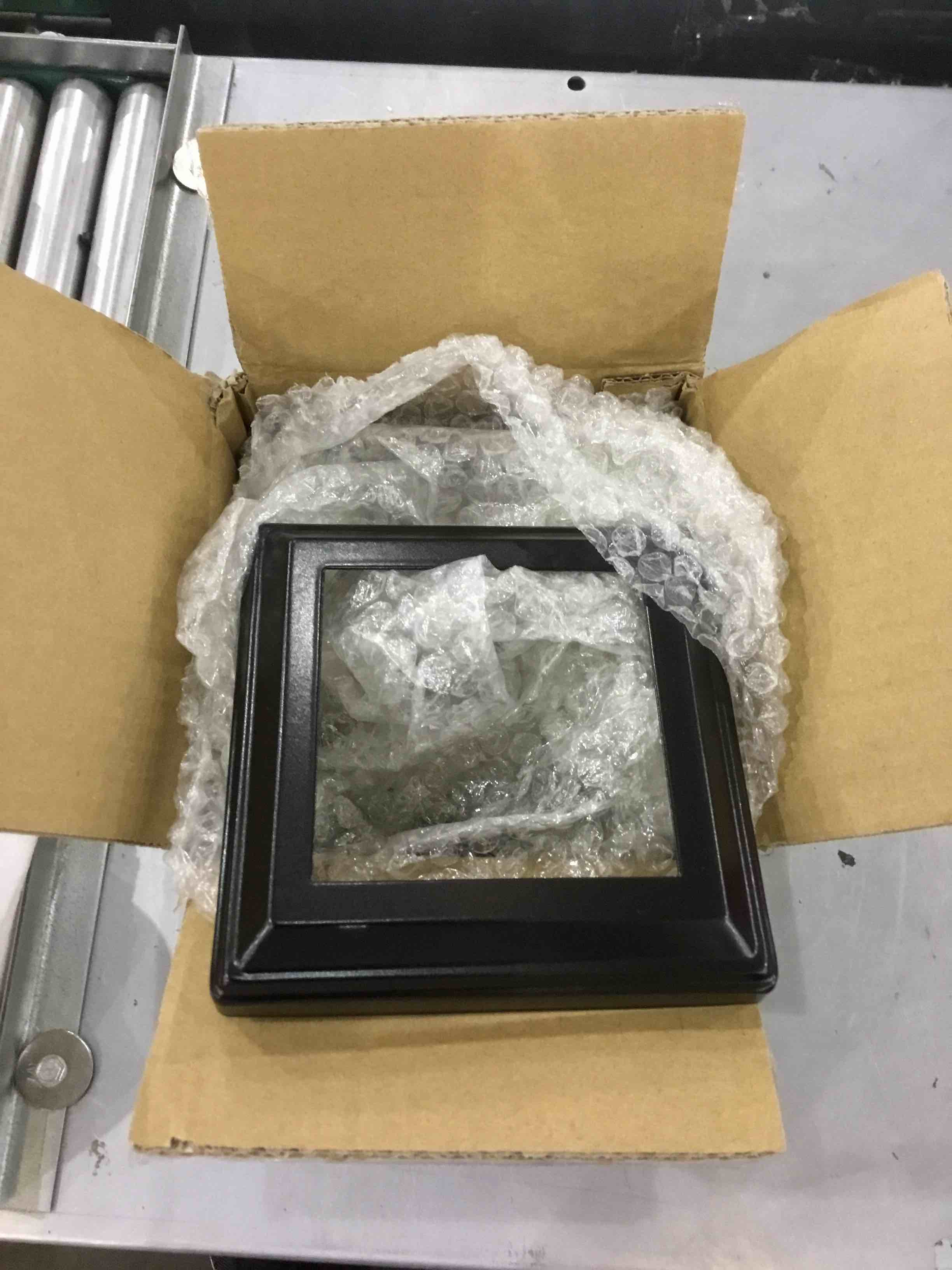 Muzata 10Pack Post Base Cover One-Piece Post Skirt Galvanized Steel Black for 4x4 (Actual 3.5"x 3.5") Standard Nominal Wood Post Fence Deck Cable Railing Baluster, WT09