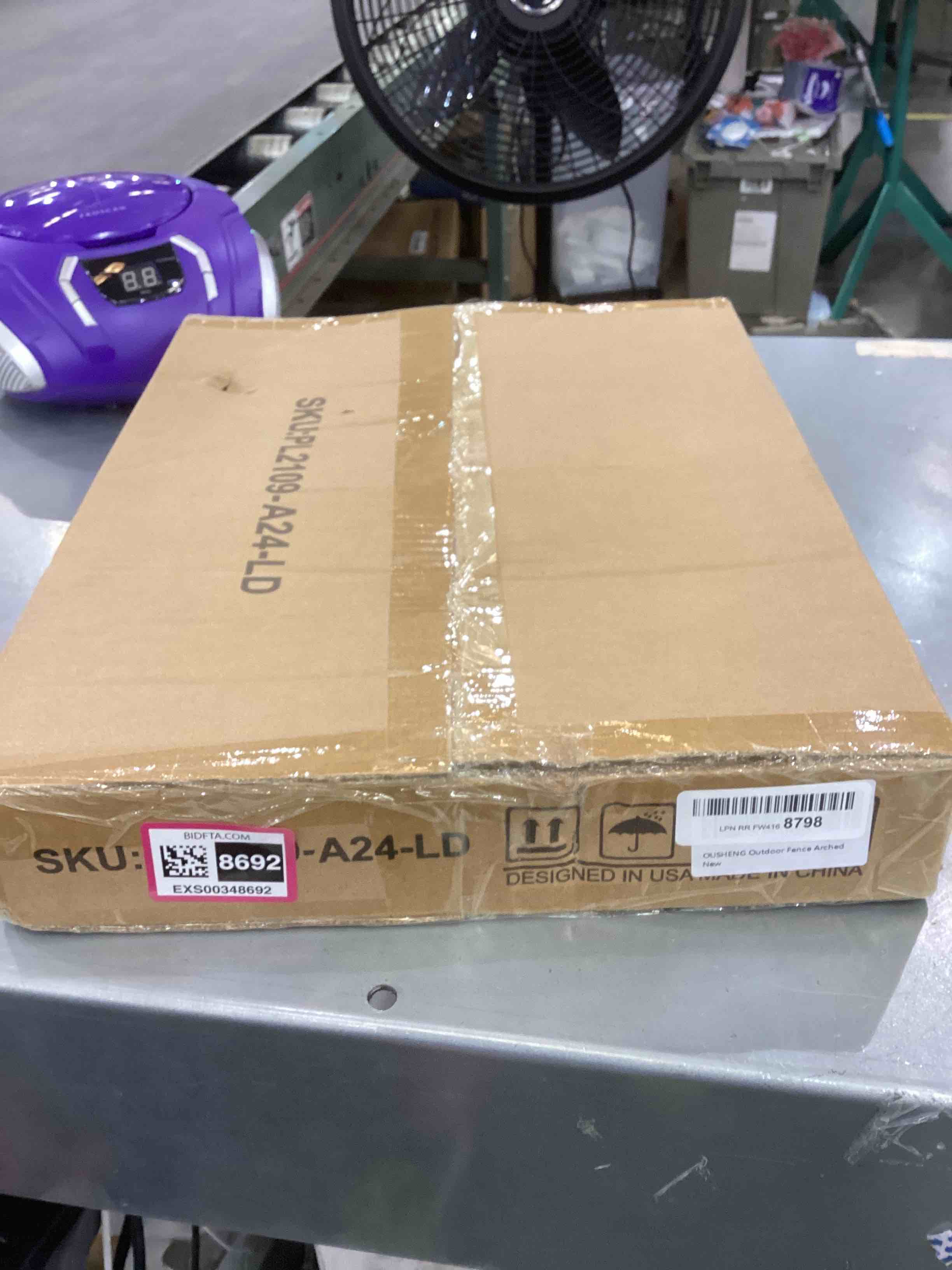 OUSHENG Decorative Garden Fence No Dig Fencing 10 Pack, 10ft (L) x 24in (H) Rustproof Metal Wire Panel Border Animal Barrier for Dog, Flower Edging for Yard Landscape Patio Outdoor Decor, Arched