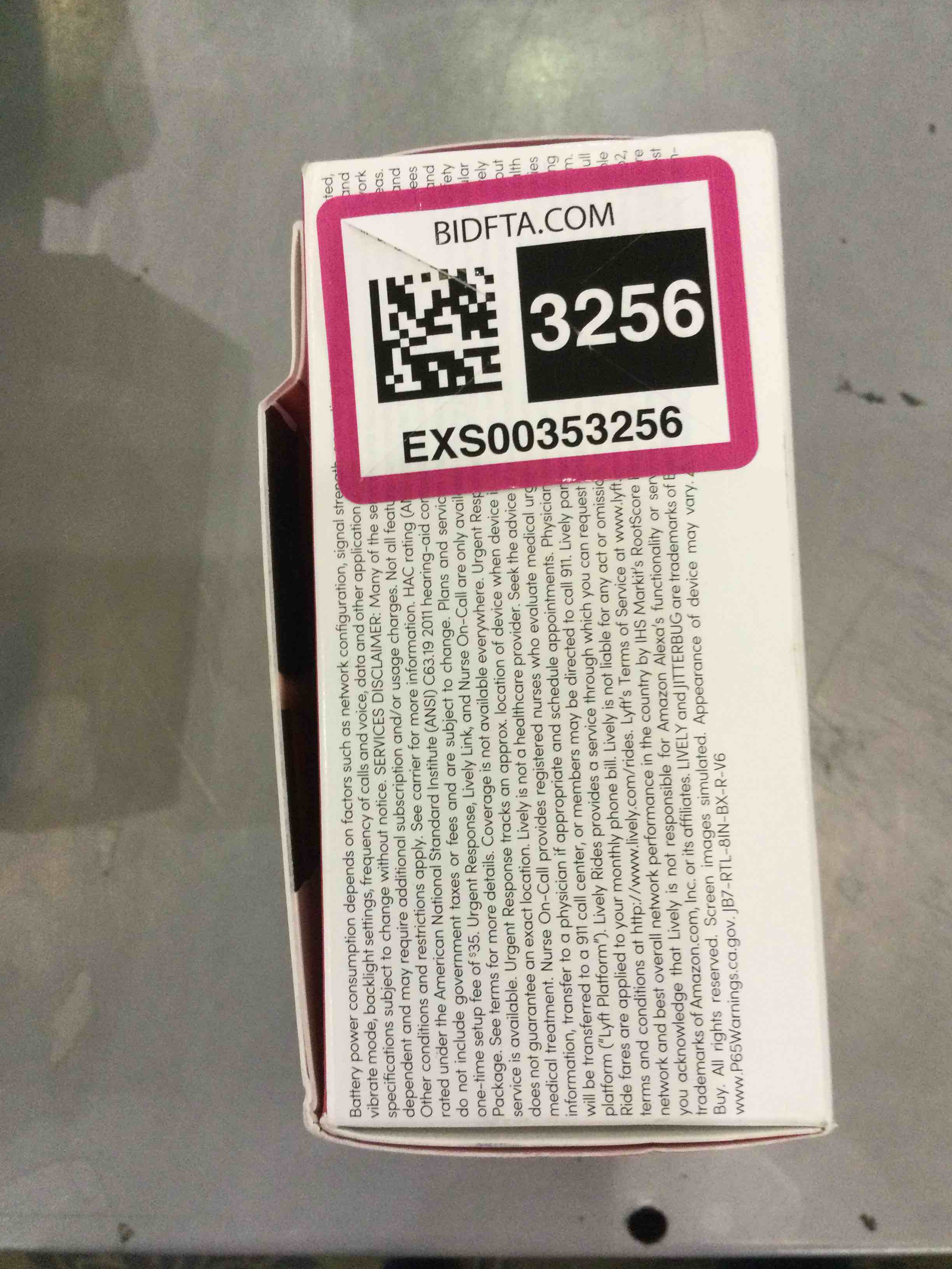 Jitterbug Flip2 Cell Phone for Seniors Red