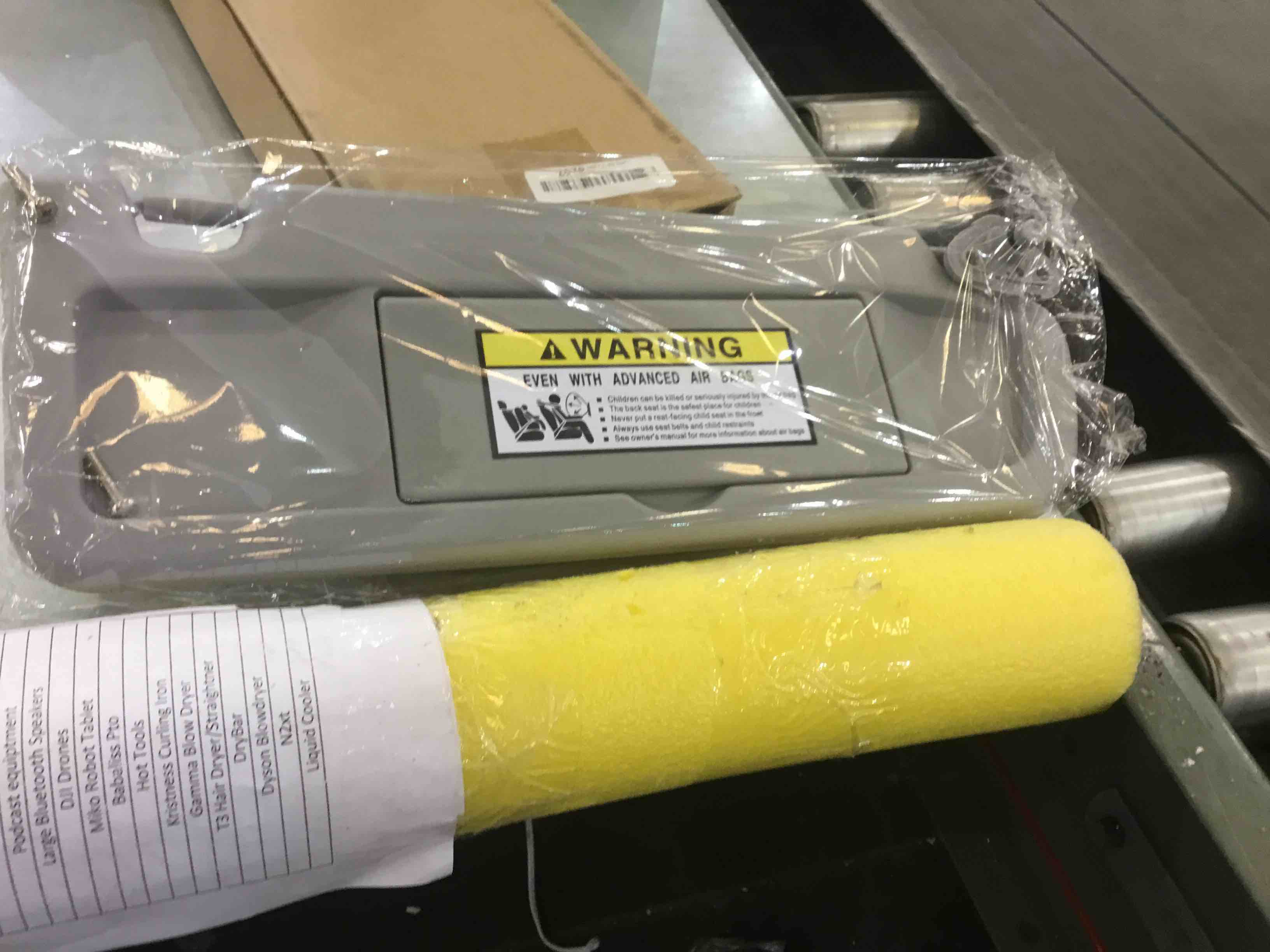 Ezzy Auto Gray Right Passenger Side Sun Visor for Honda Civic 2006 2007 2008 2009 2010 2011 EX LX Sedan SI Coupe 83280-SNA-A01ZA