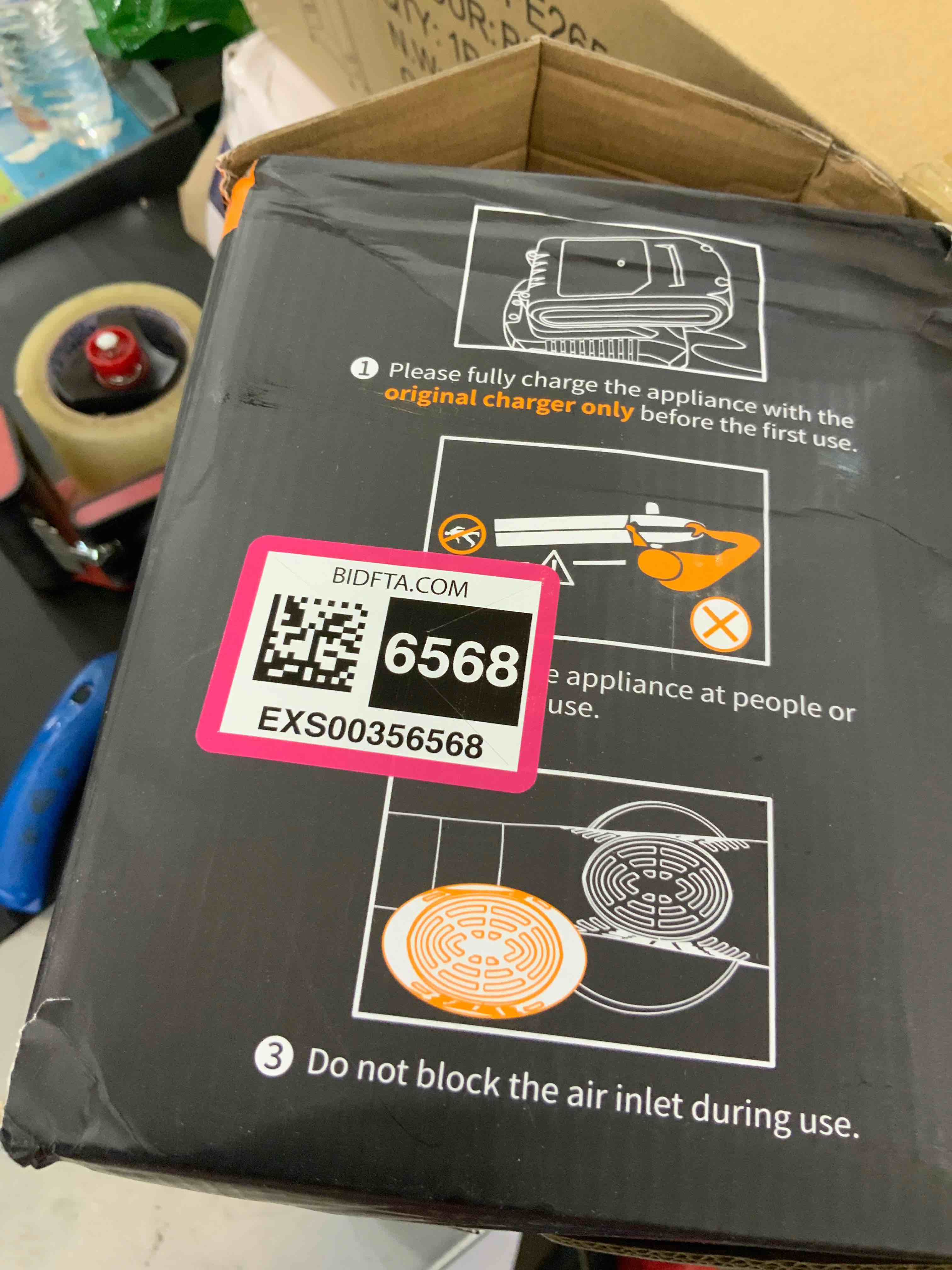 Cordless Leaf Blower,20V Handheld Electric Leaf Blower with 2.0Ah Battery & Fast Charger, 2 Speed Mode, Lightweight Battery Powered Leaf Blowers for Patio, Yard, Sidewalk,Small Leaf Blower