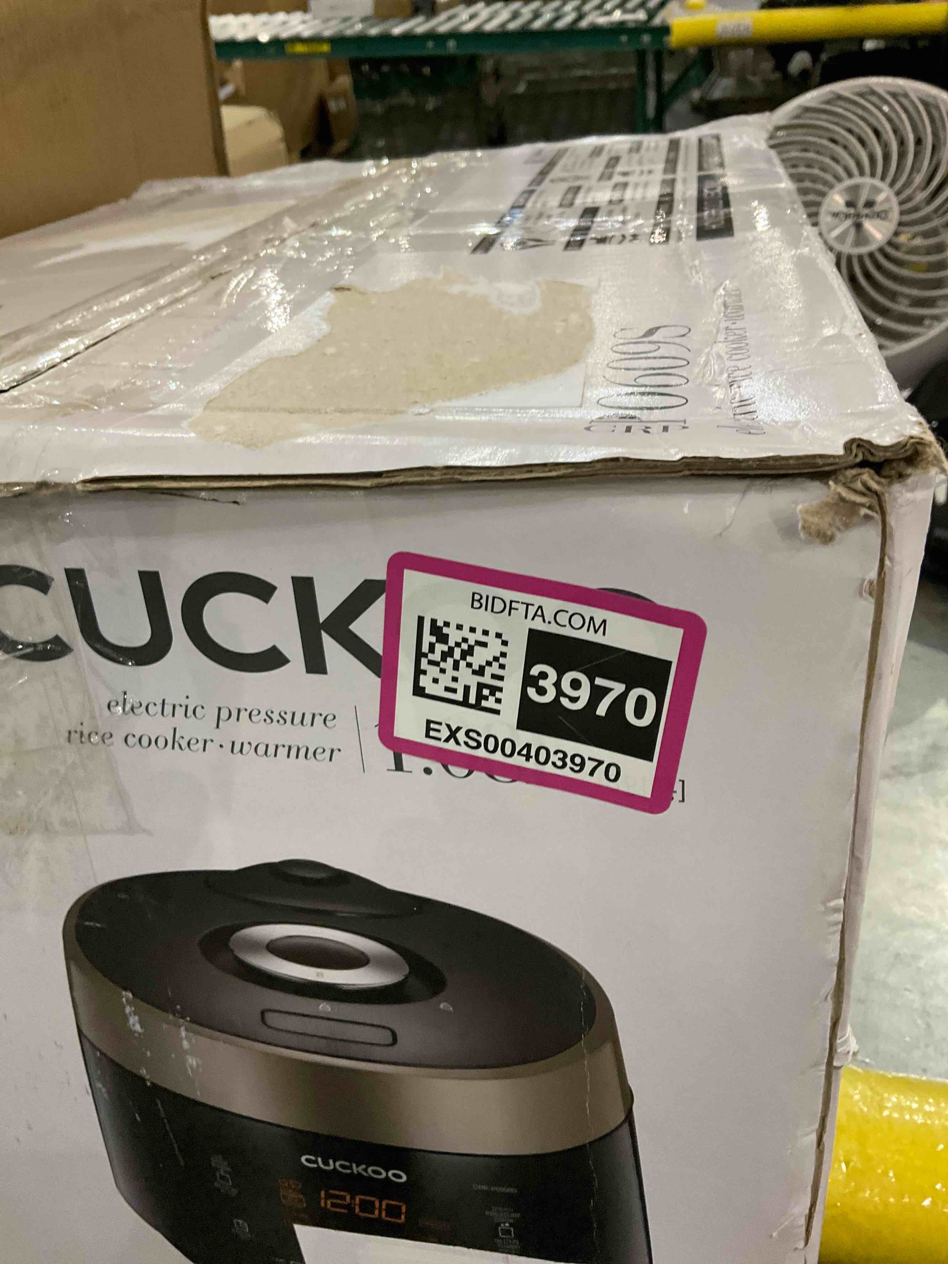 CUCKOO CRP-P0609S | 6-Cup (Uncooked) Pressure Rice Cooker | 12 Menu Options: Quinoa, Nu Rung Ji, GABA/Brown Rice & More, Made in Korea | Black/Copper