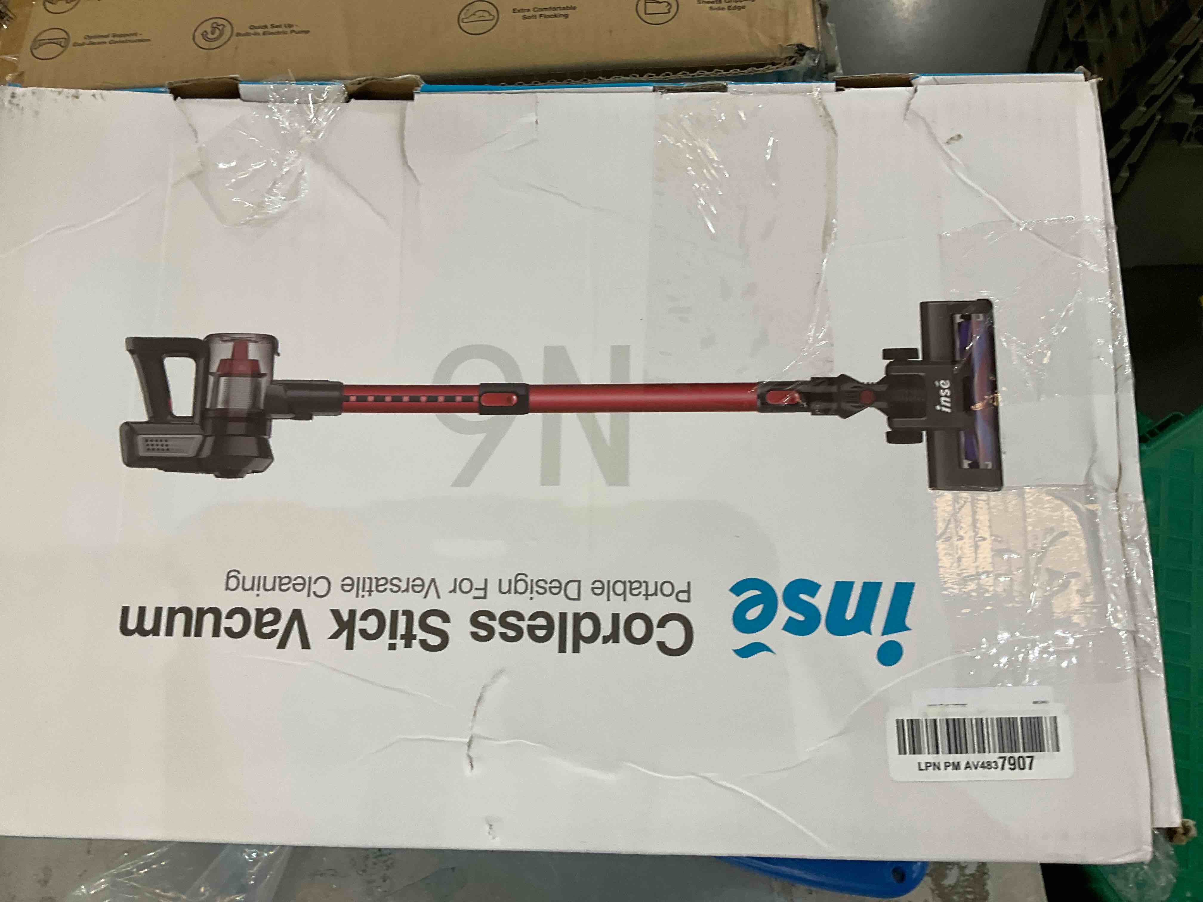 inse cordless stick vacuum