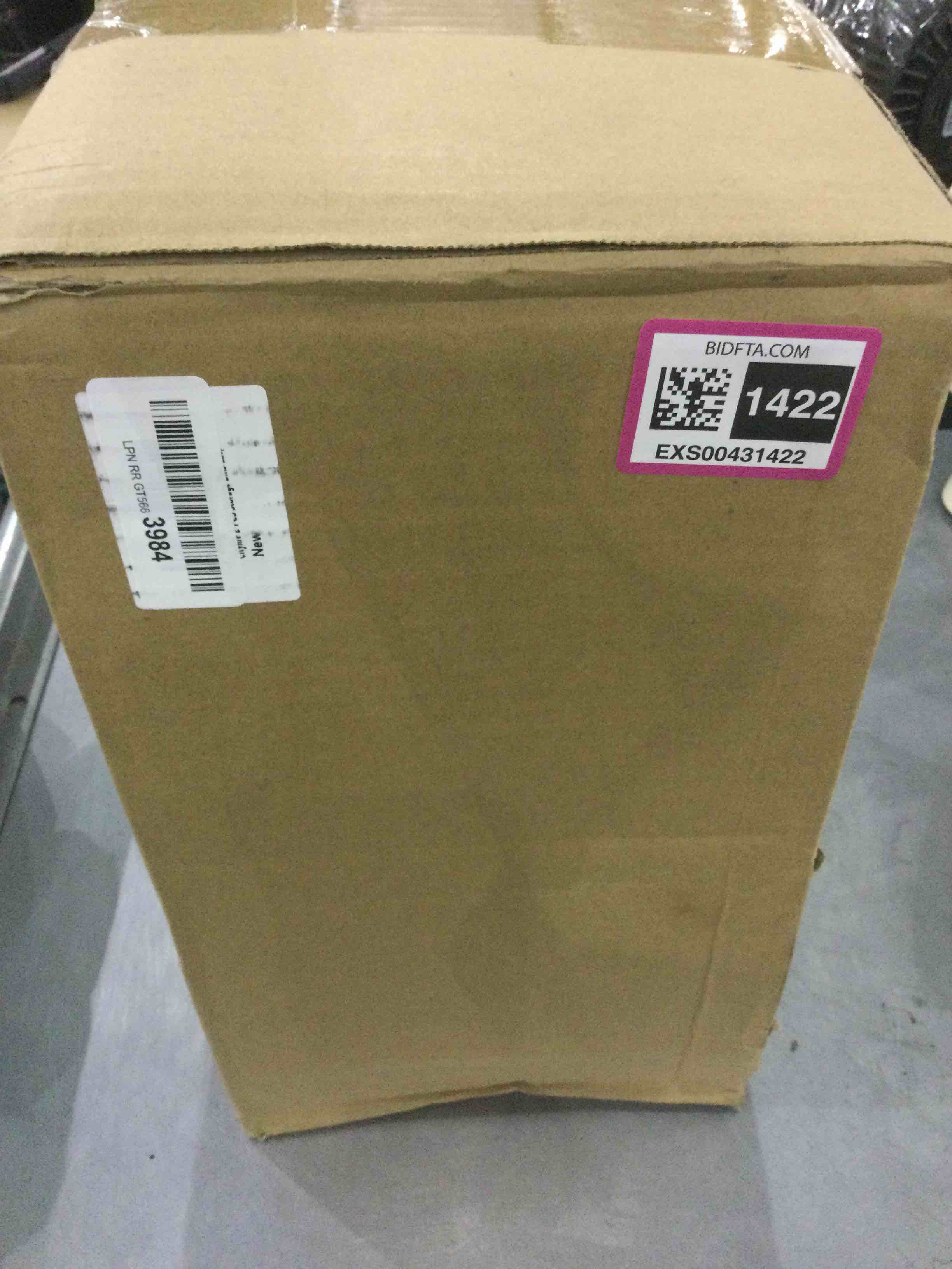 Citylife 2 PCS Storage Bins with Bamboo Lids Plastic Storage Containers for Organizing Stackable Storage Box with Handle, 15.12 x 10.67 x 5.98 inch