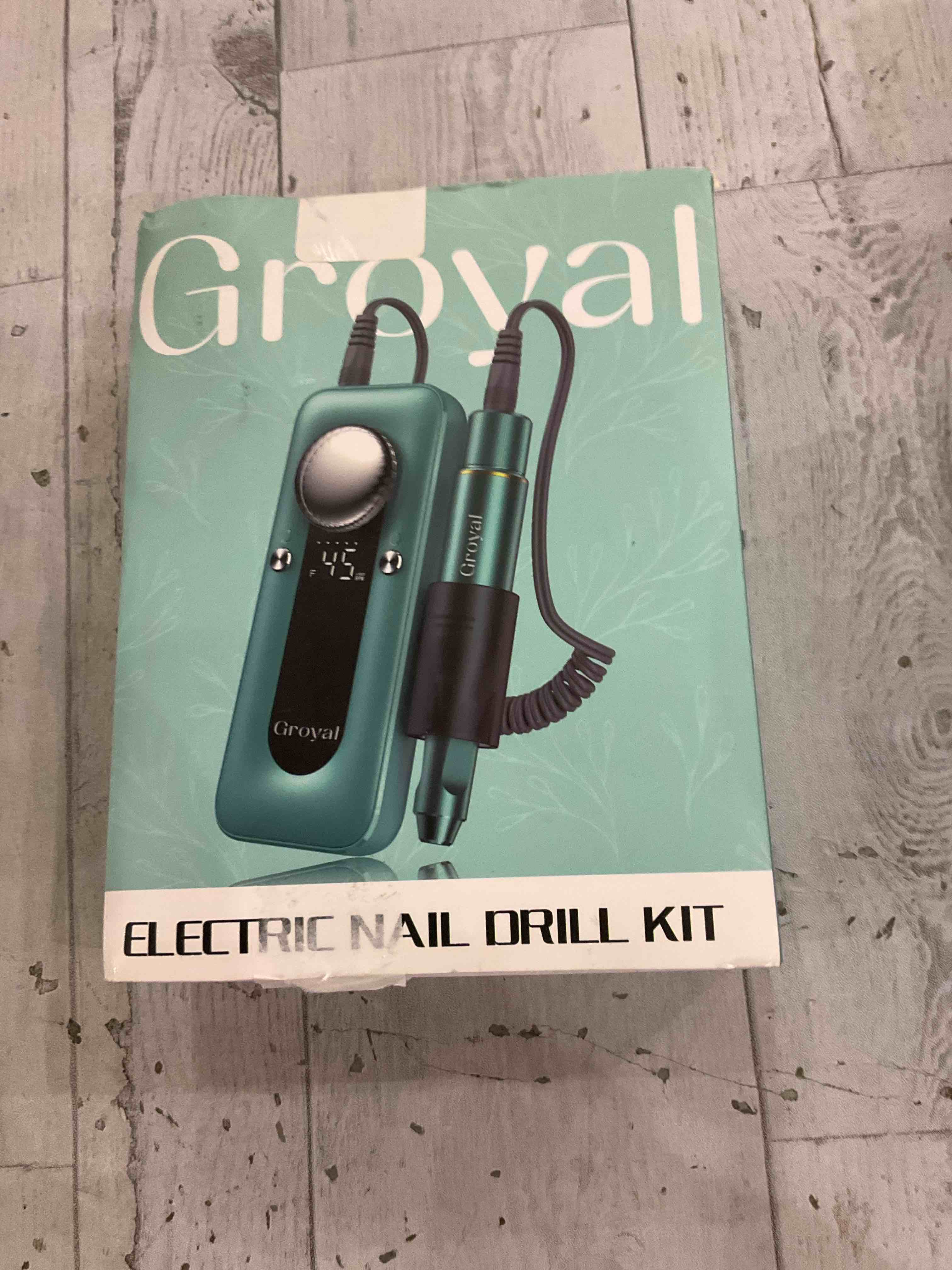 groyal electric nail drill kit