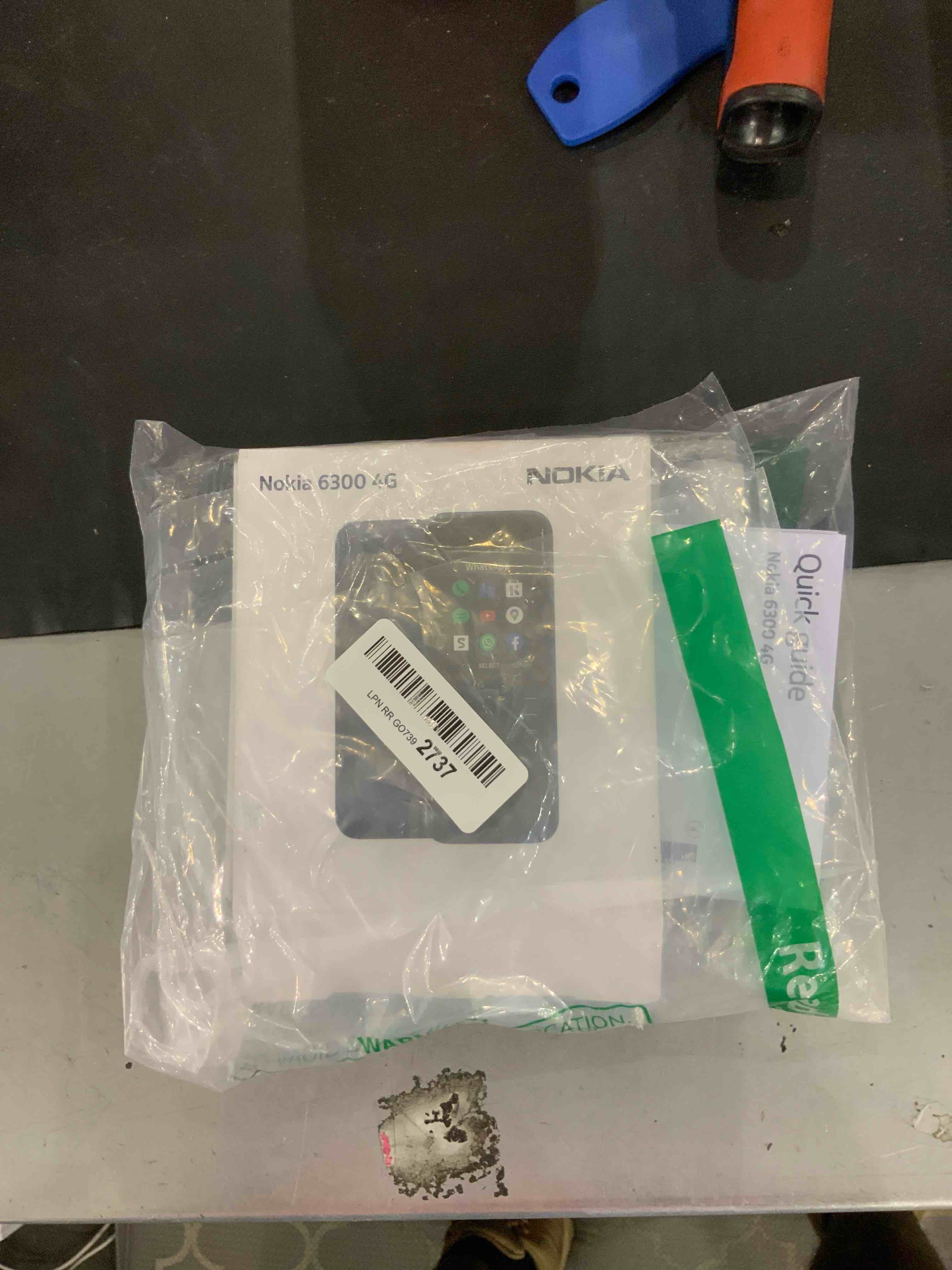 Nokia 6300 4G | Unlocked | Dual SIM | WiFi Hotspot | Social Apps | Google Maps and Assistant | Light Charcoal