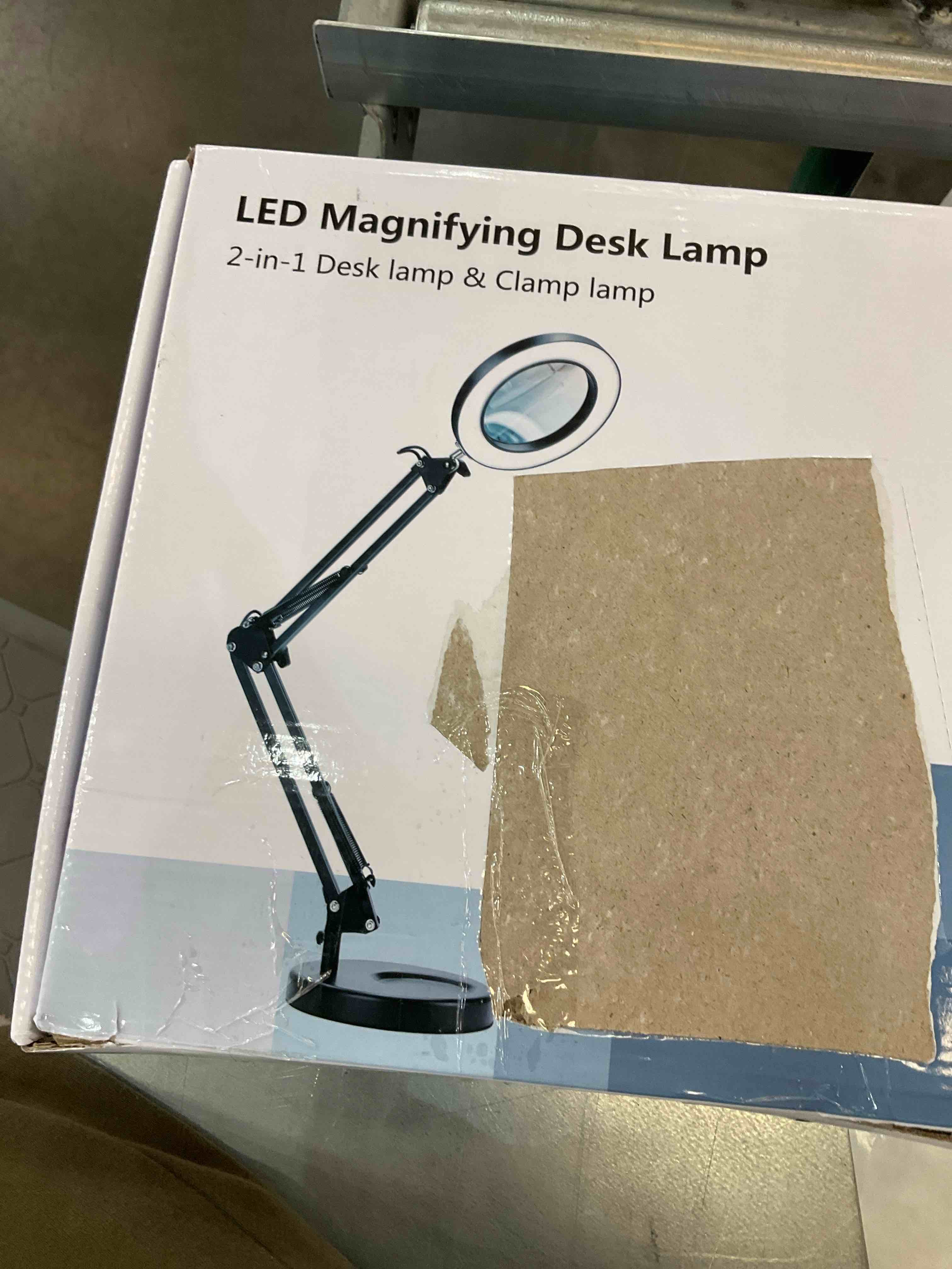 led magnify desk lamp