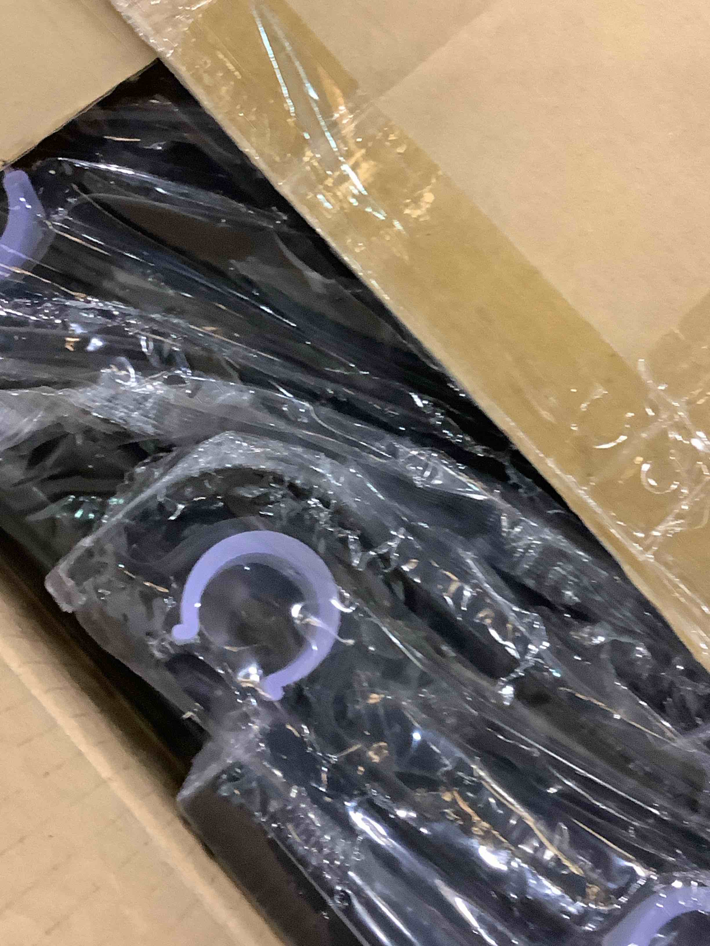 Double Curtain Rods for Windows 66 to 120, 1-Inches Diameter Heavy Duty Metal Dual Window Curtain Rod Set, Wall Mounted Adjustable Curtain Rod for Living Room, Bedroom