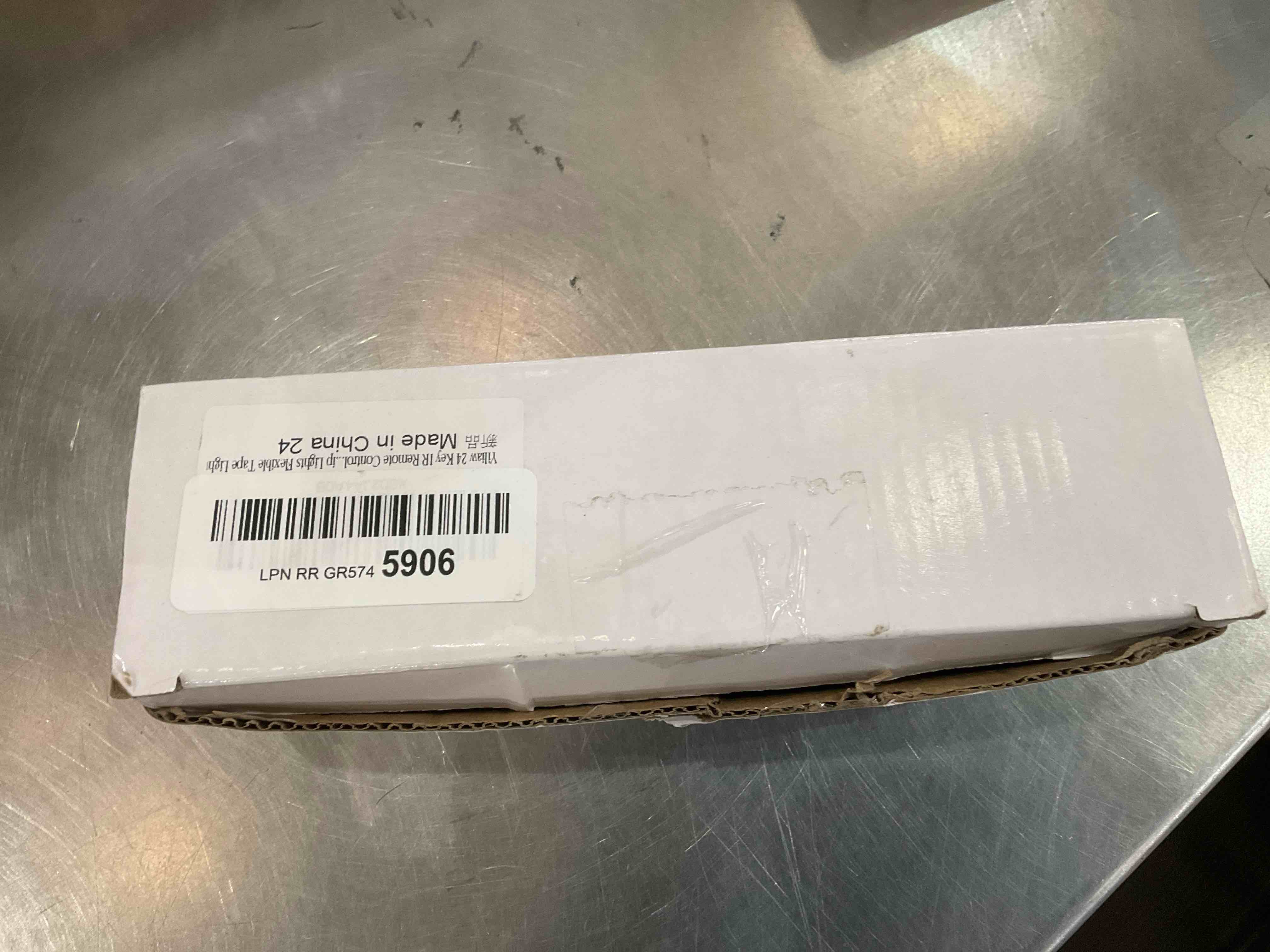 Yiliaw 24 Key IR Remote Controller Wireless,Rectifier Control Box,DC 12V 3A Power Supply Adapter,for 2835 3528 5050 RGB LED Strip Lights Flexible Tape Lighting