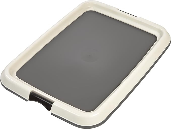 IRIS USA Small Puppy and Dog Training Pet Pad Holder, Dark Gray FT-500