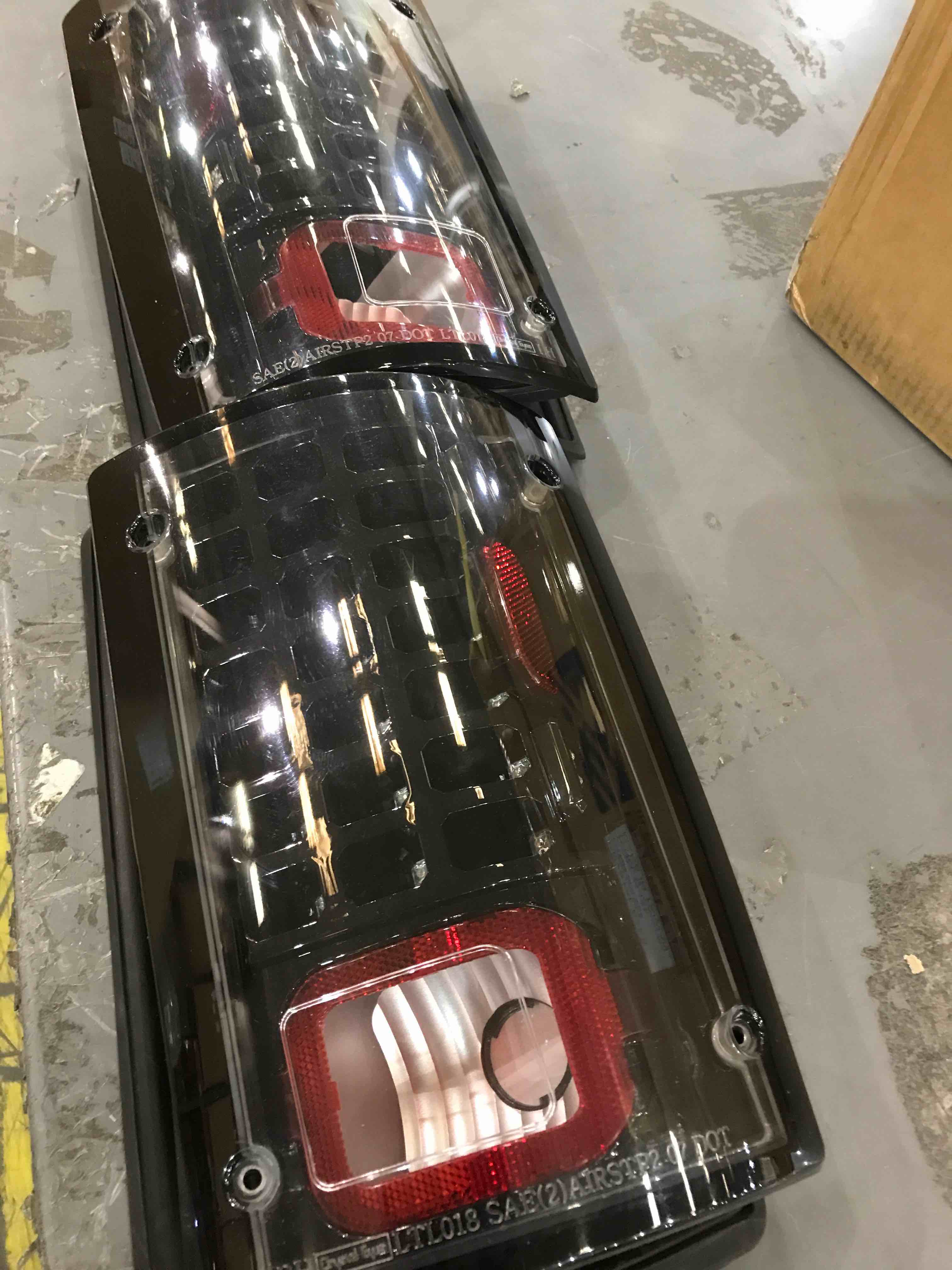 Crystal eyes in pro car wear