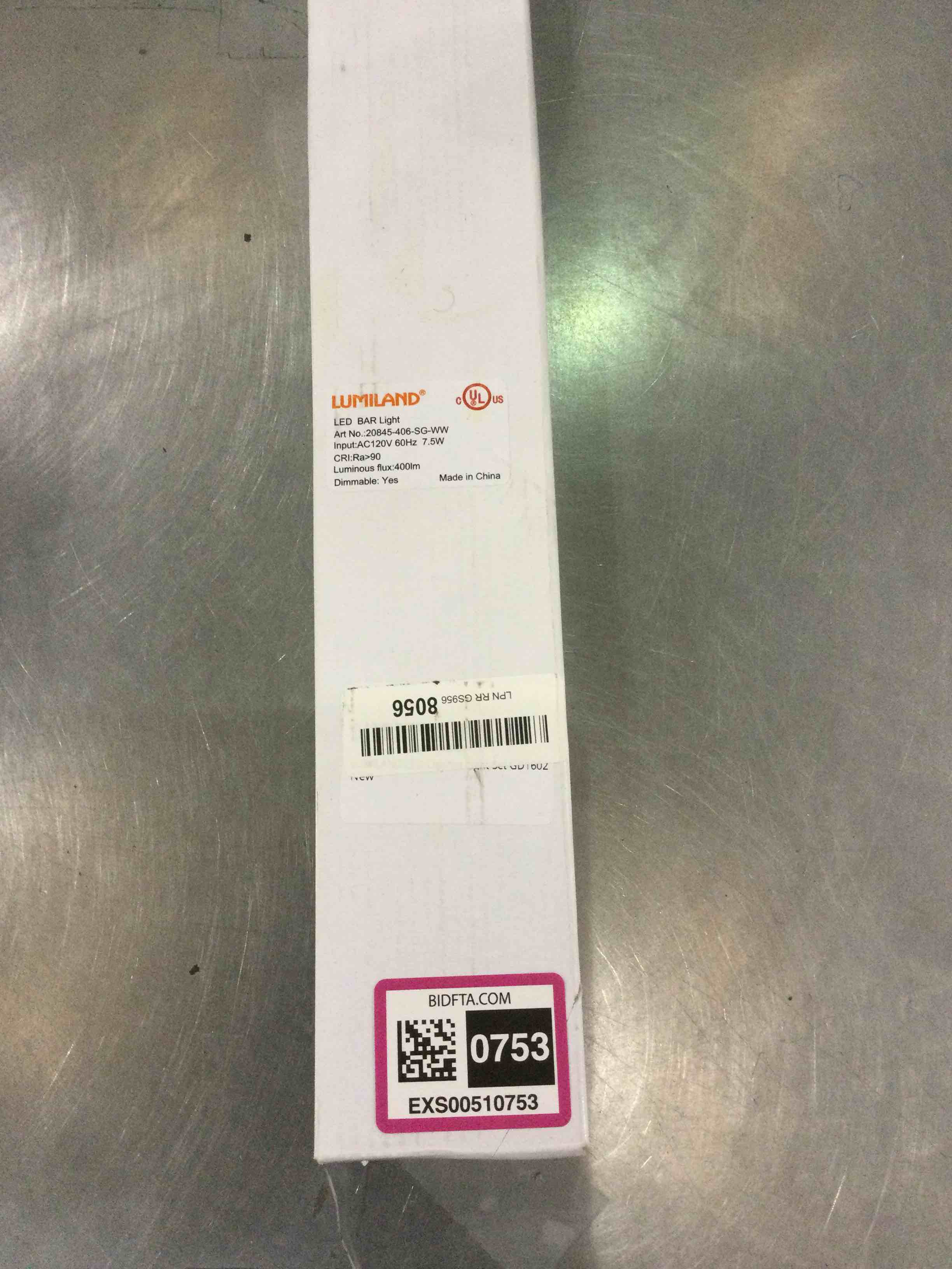 Lumiland LED bar light AC120V 7.5W, 400LM