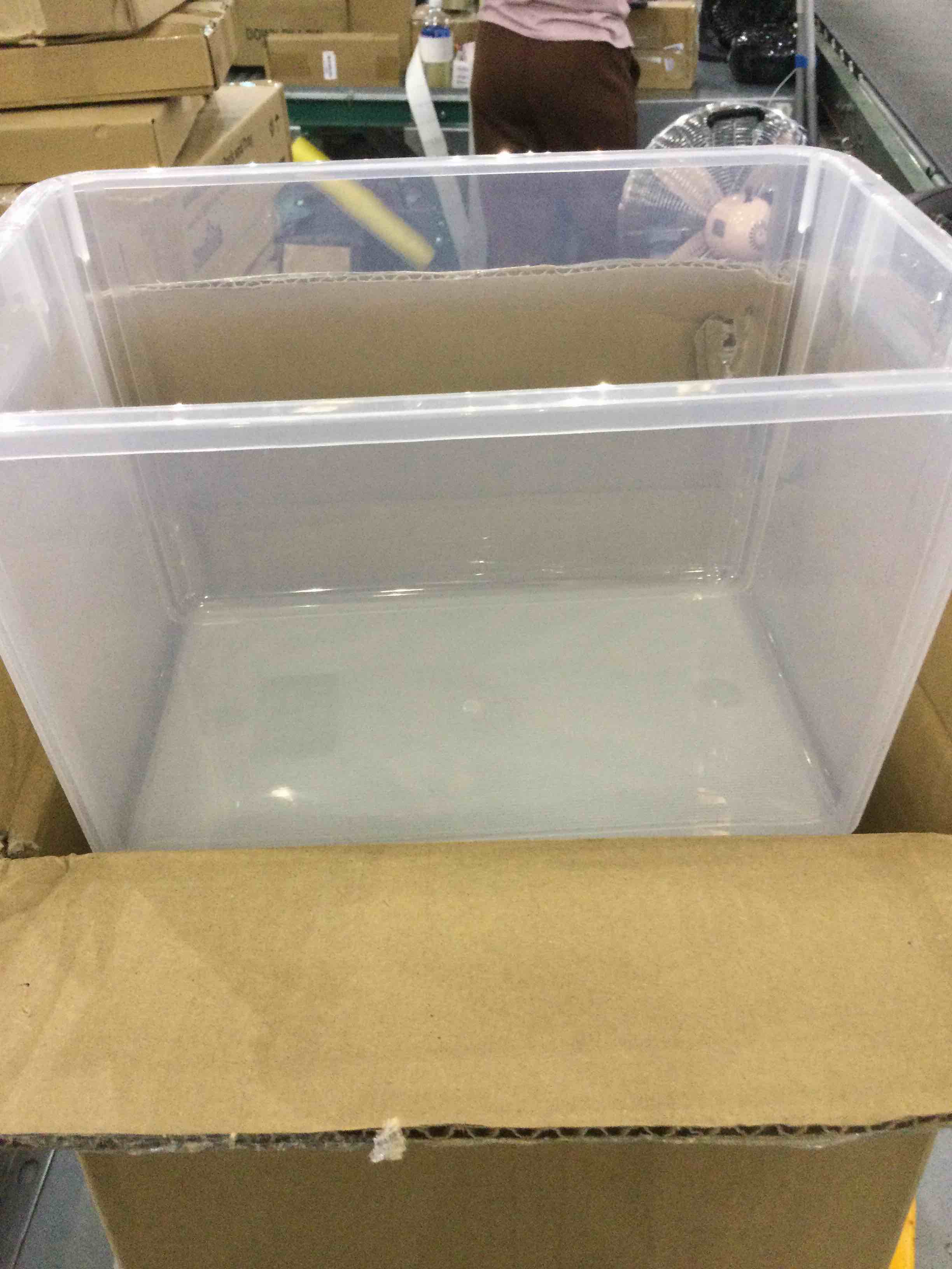 Citylife 8 Packs 5.3 QT Plastic Storage Bins with Latching Lids Clear Storage Box with Handle Stackable Storage Containers for Organizing Toys, Crafts, Lego, Tools