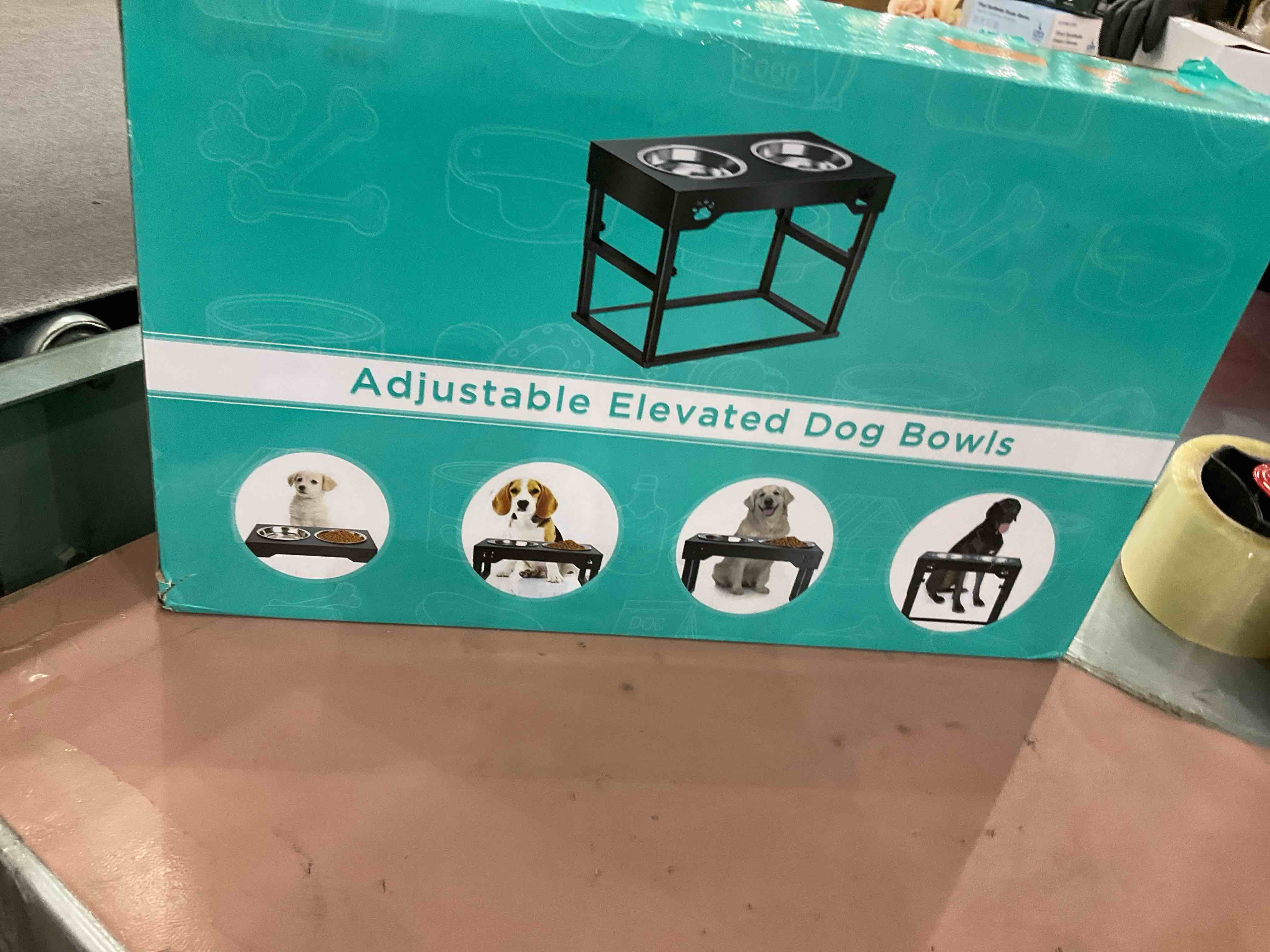 Adjustable Elevated Dog Bowls