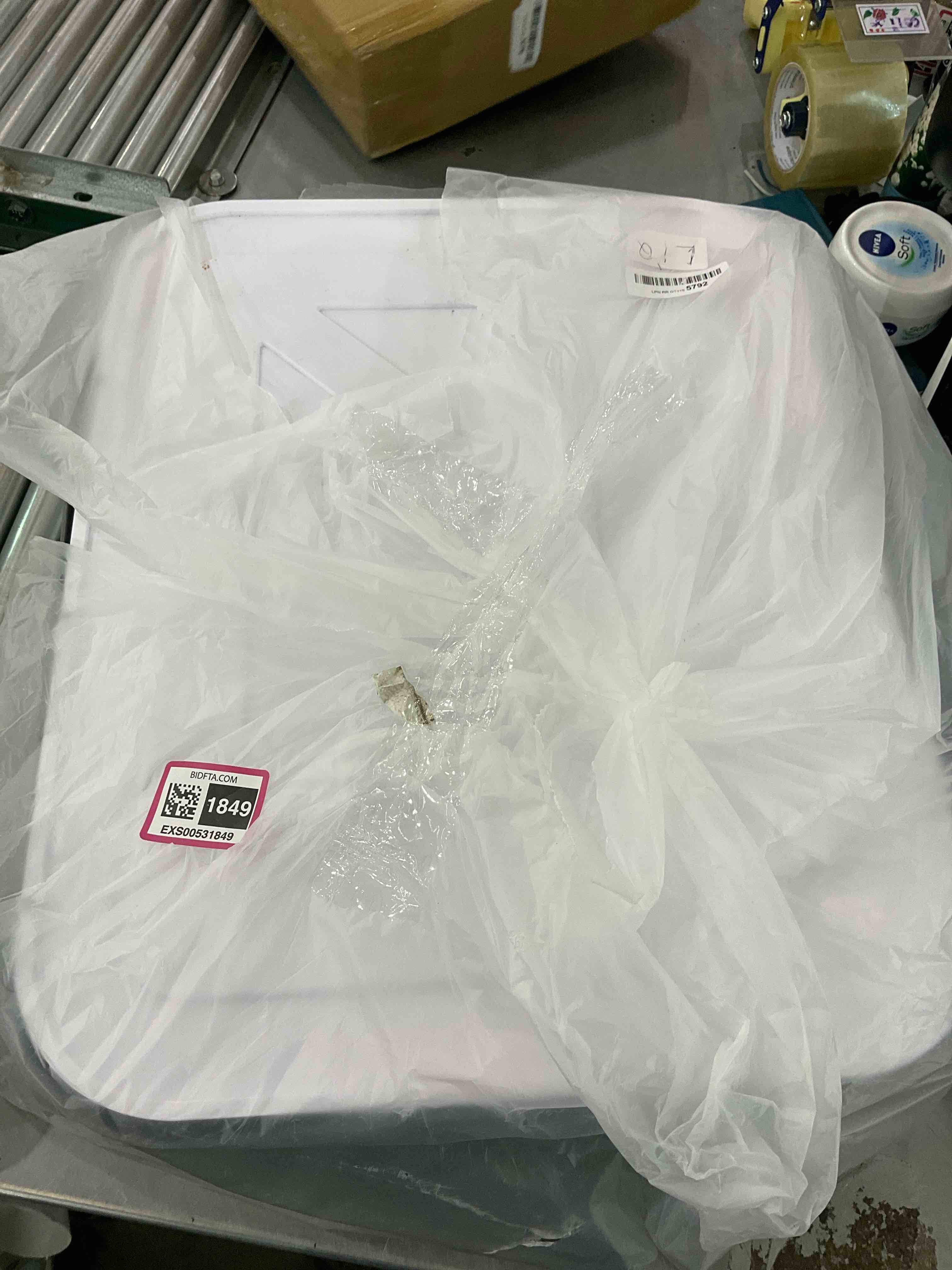 RIZZARI Foldable Cat Litter Box,Large Top Entry Anti-Splashing Litter Box with Lid,Enclosed Plastic Cat Litter Box with Handy Litter Scoop,Drawer Type Cat Toilet Easy Cleaning (Upgrade,Gray)