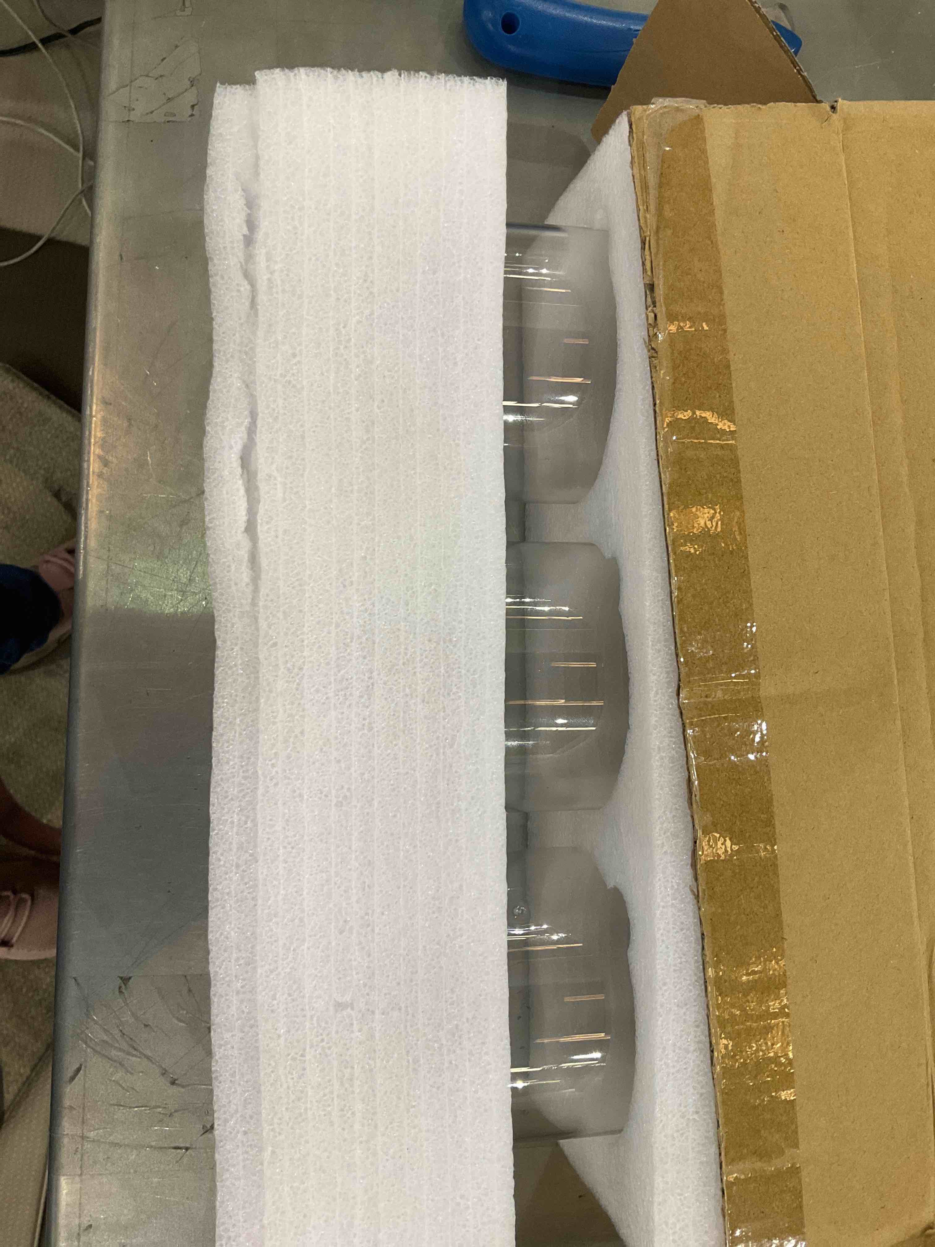 3 Pack Clear Glass Cylinder Vases, Table Flowers Vase Candle Holder for Home,Garden, Wedding Centerpiece Decorations and Formal Dinners (Width 3.4", Height 6")