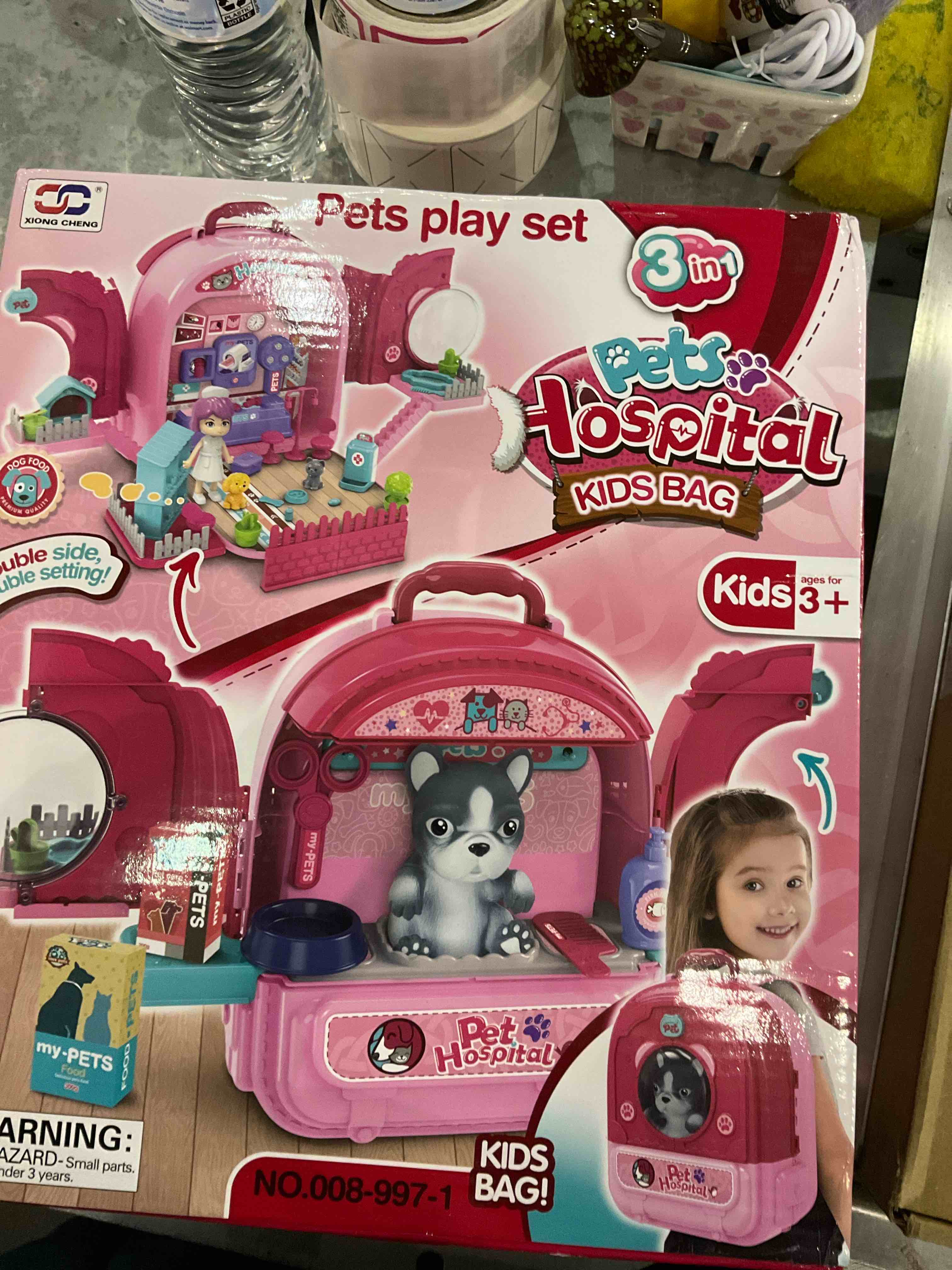 pets hospital kids bag