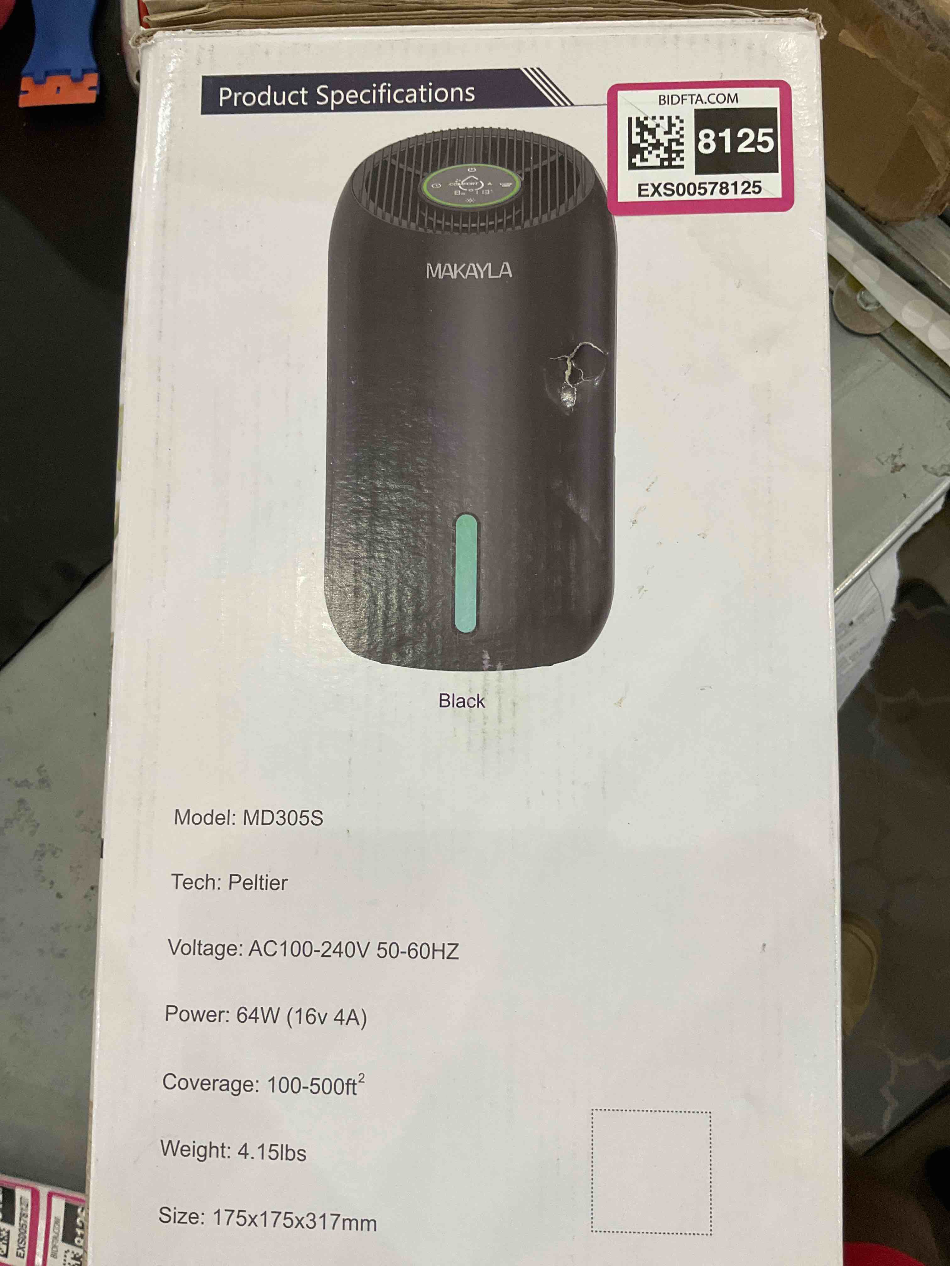 Dehumidifiers for Room, 56OZ Home Dehumidifier Up to 650 Sq Ft for Continuous Dehumidify, Quiet Dehumidifers with Digital Control Panel, 48H Timer and Auto Deforest for Bathroom, Bedroom, Closet