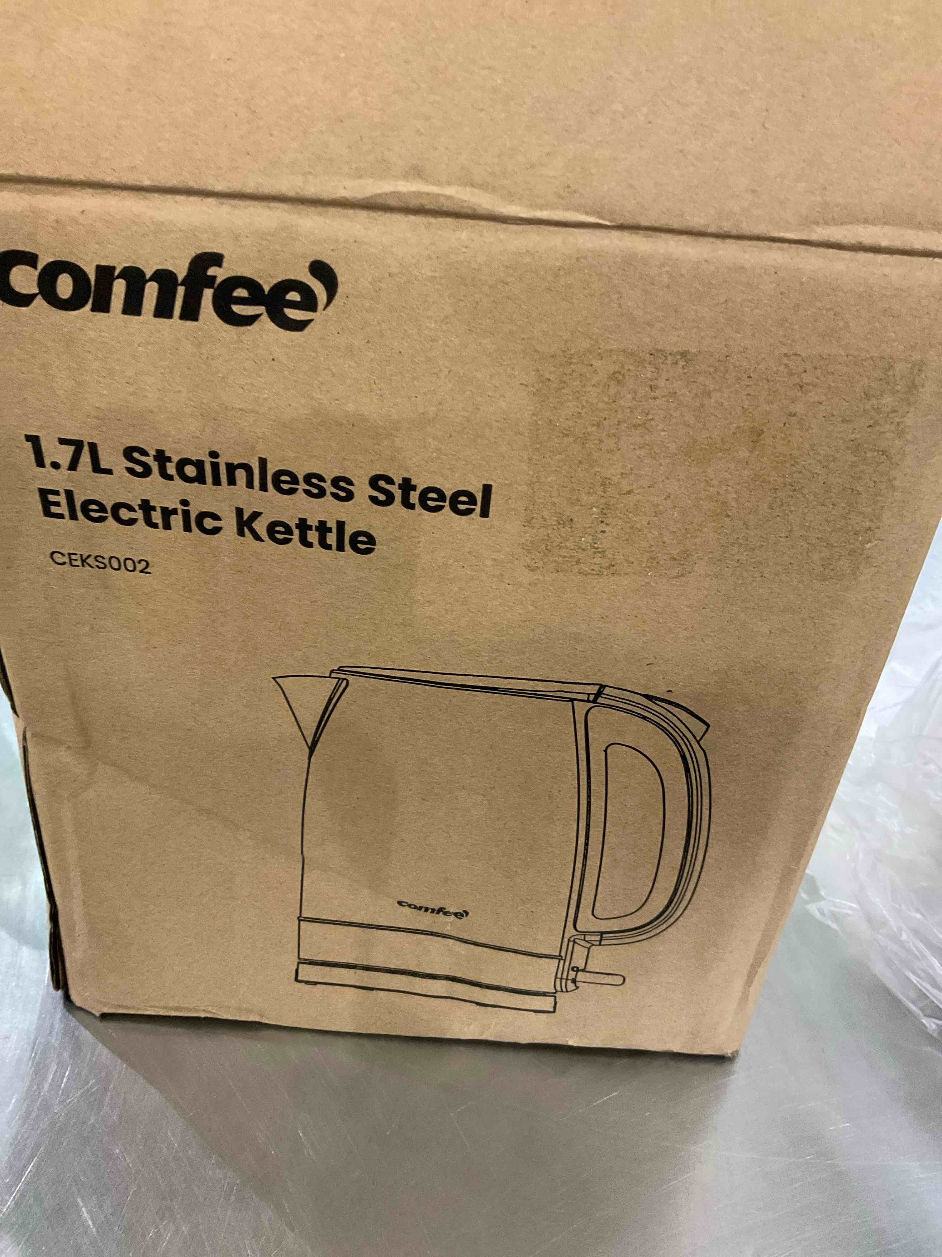 comfee 1.7L Stainless Steel Electric Kettle