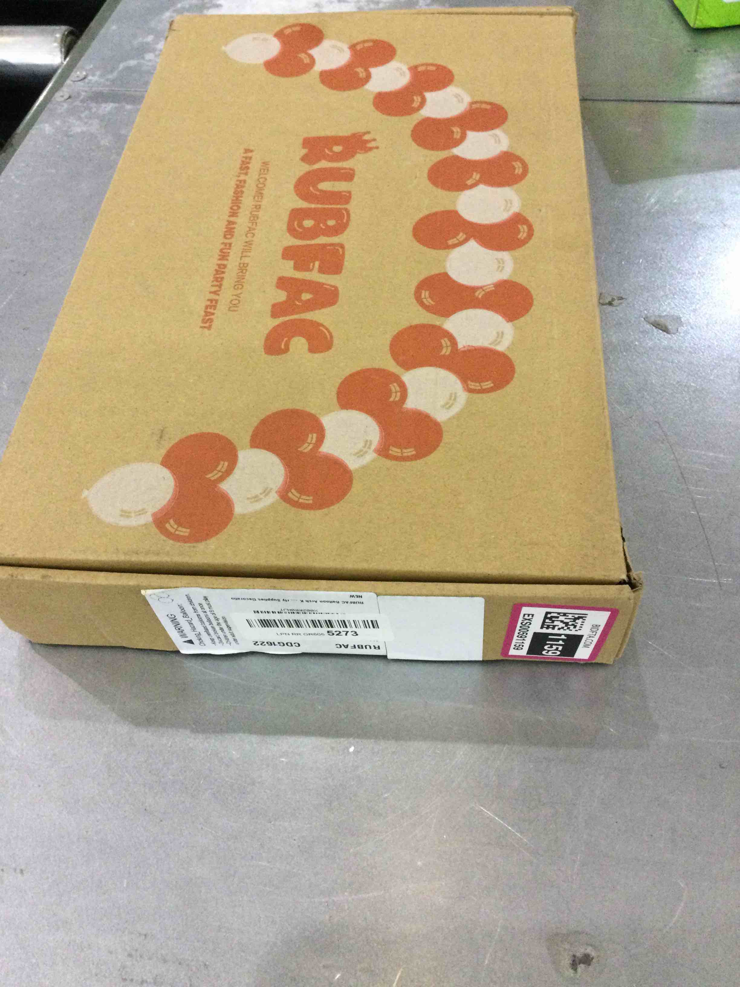 RUBFAC Balloon Arch Stand, 10ft Wide Adjustable Balloon Arch Kit with Water Fillable Base, 60pcs Balloon Clip, Balloon Strip, Tie Tool, for Wedding Birthday Party Supplies Halloween Decoration