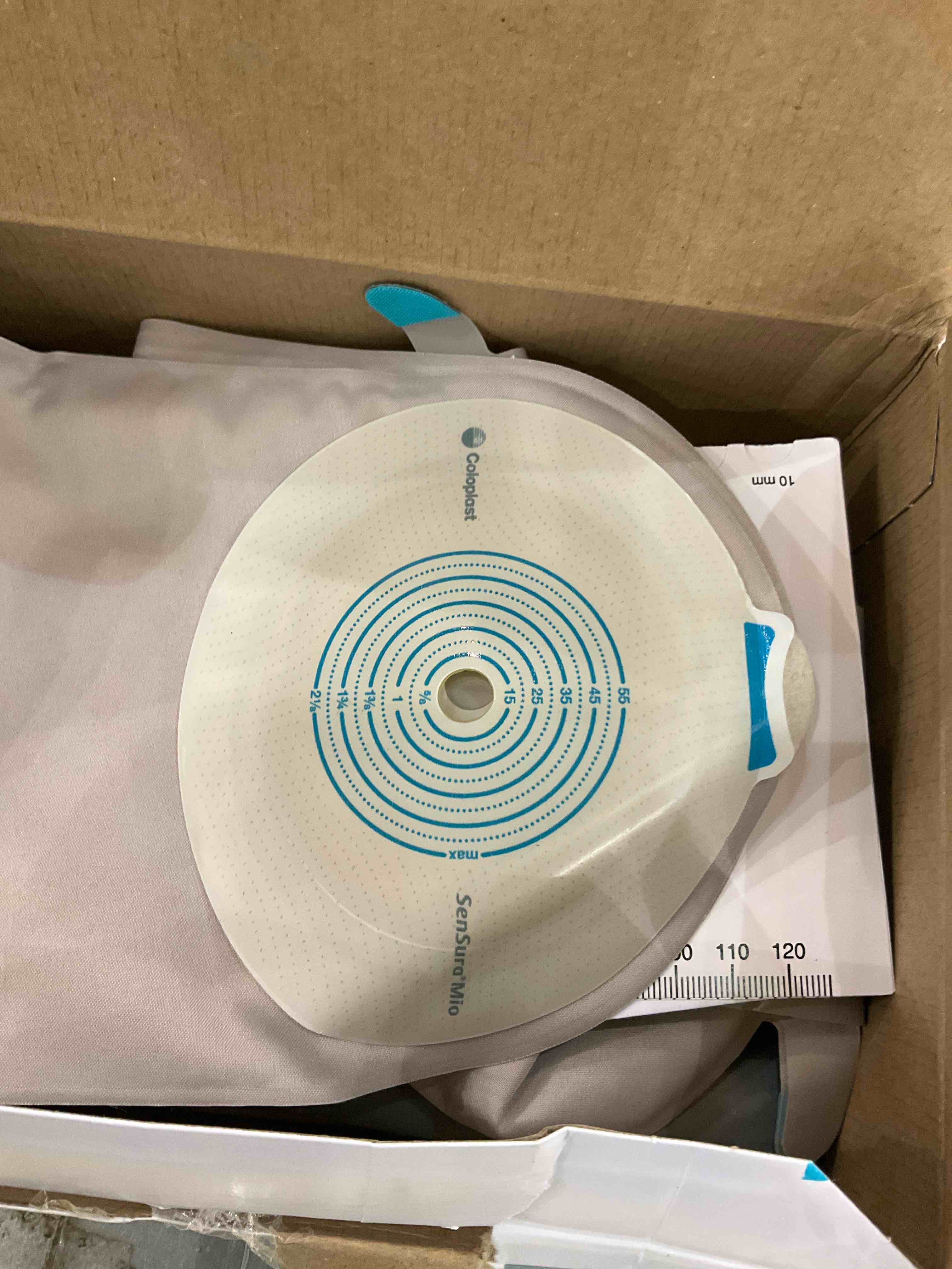 Ostomy Pouch SenSura - Item Number 10489BX - 3/8"-2-1/8" (10-55 mm) - 10 Each / Box