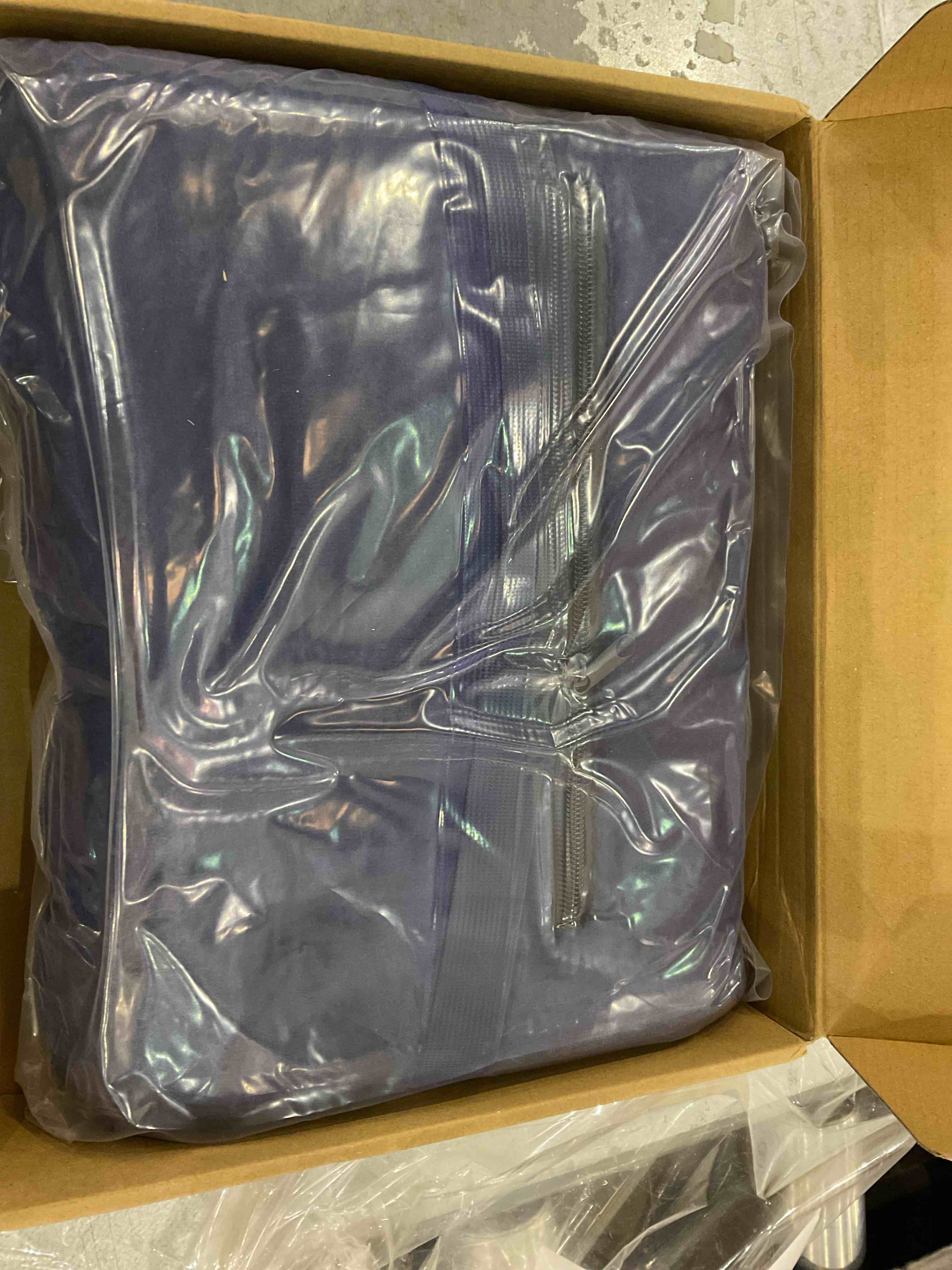 Travel Blanket and Pillow Set - Portable Inflatable Travel Neck Pillow and Premium Soft Airplane Blanket with Built-in Soft Bag, Neck Snaps, Zippered Pouch,and Hand Luggage Strap,70" x 40" (Navy Blue)