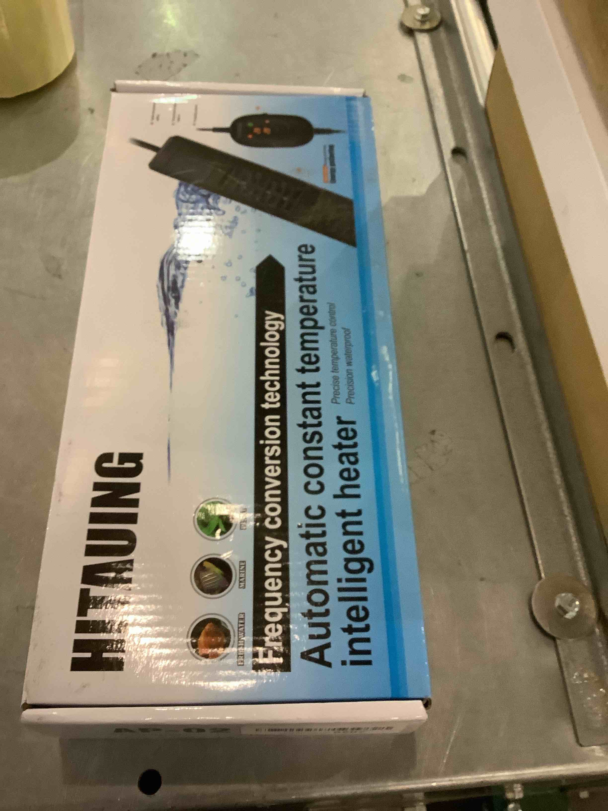 HiTauing Aquarium Heater, 50W/100W/200W/300W/500W Submersible Fish Tank Heater with Over-Temperature Protection and Automatic Power-Off When Leaving Water for Saltwater and Freshwater