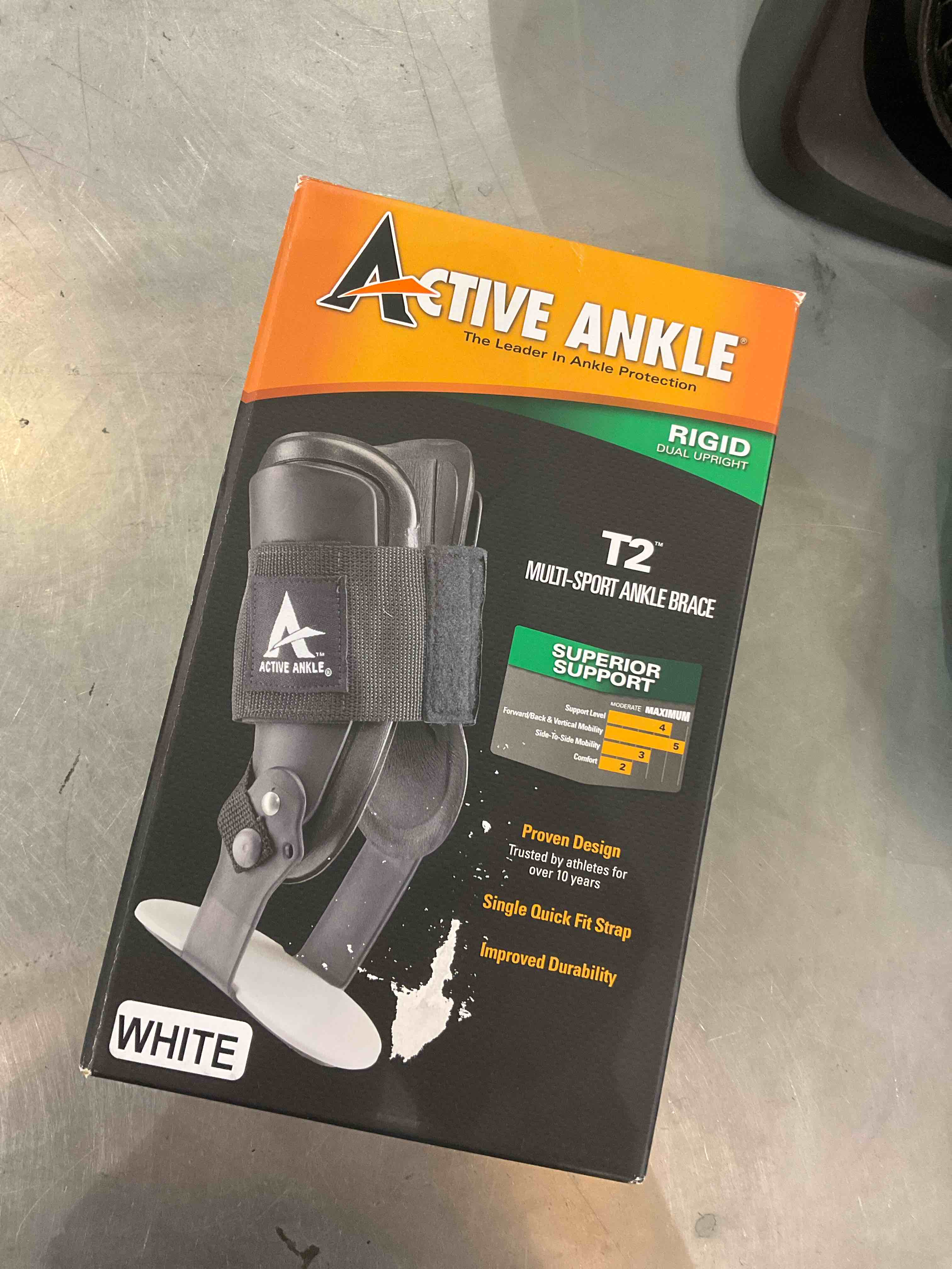 Cramer Active Ankle T2 Small White (EA)