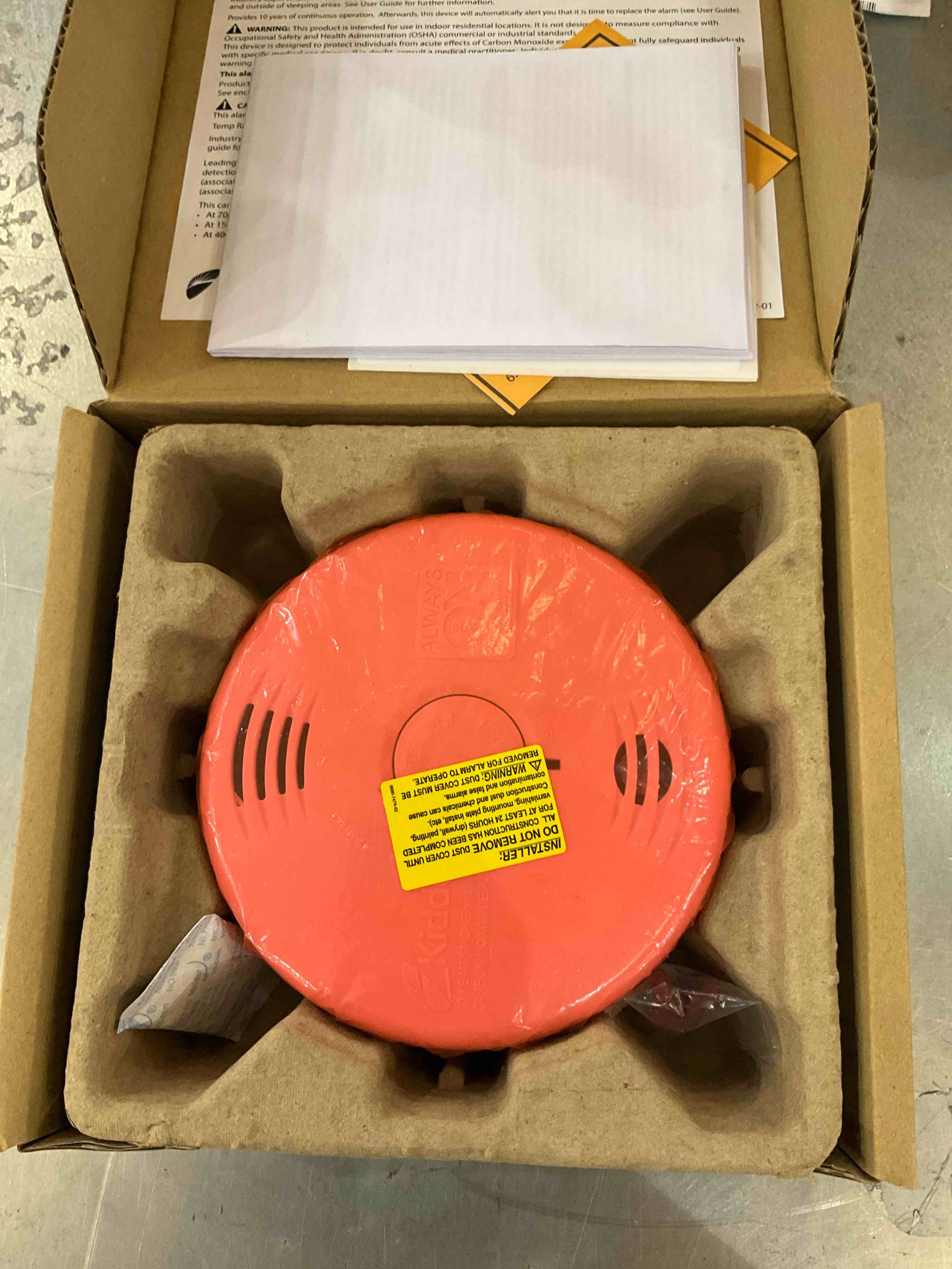 Kidde Smoke & Carbon Monoxide Detector, 10-Year Battery Powered, Voice Alert