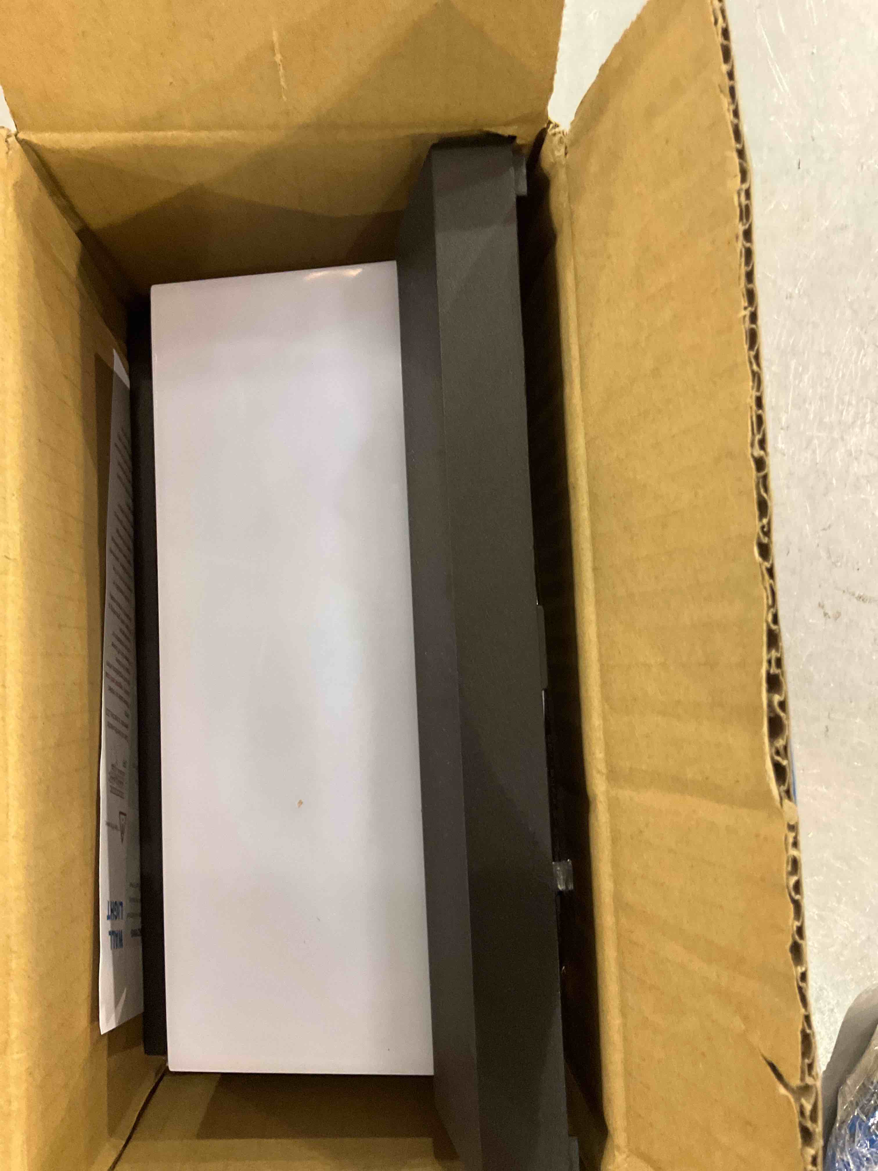 Combuh Outdoor Wall Sconces Lamp - 12W Led Exterior Wall Lights Fixtures 6500K Waterproof IP65 Outside Porch Lights for House Yard Garage Wall Lamp Walkway Garden
