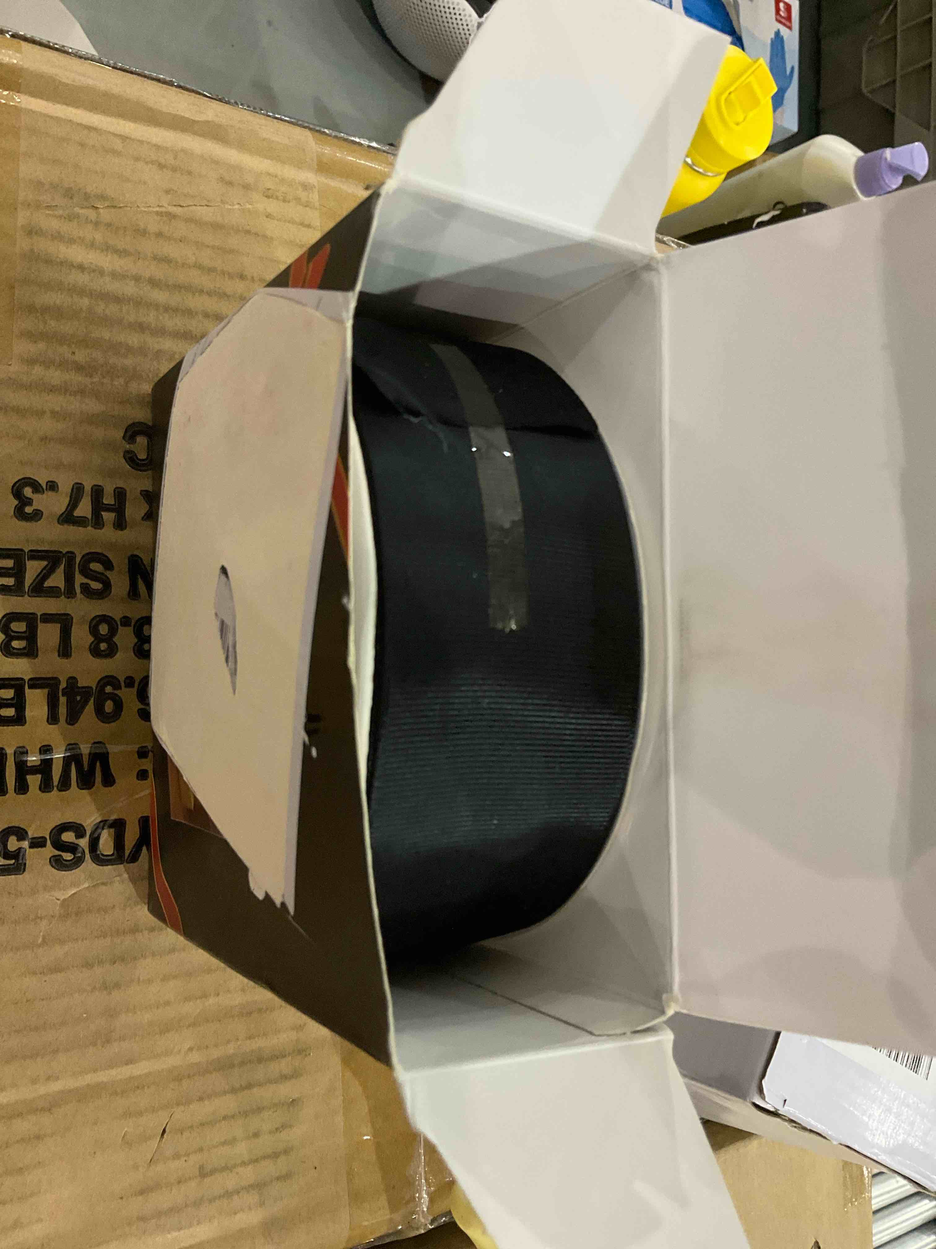 LIUYAXI 2" X 50 Yards Solid Black Grosgrain Ribbon, Perfect for Crafts, Wedding Decor, DIY Hair Accessories, Sewing, Gift Package Wrapping and More