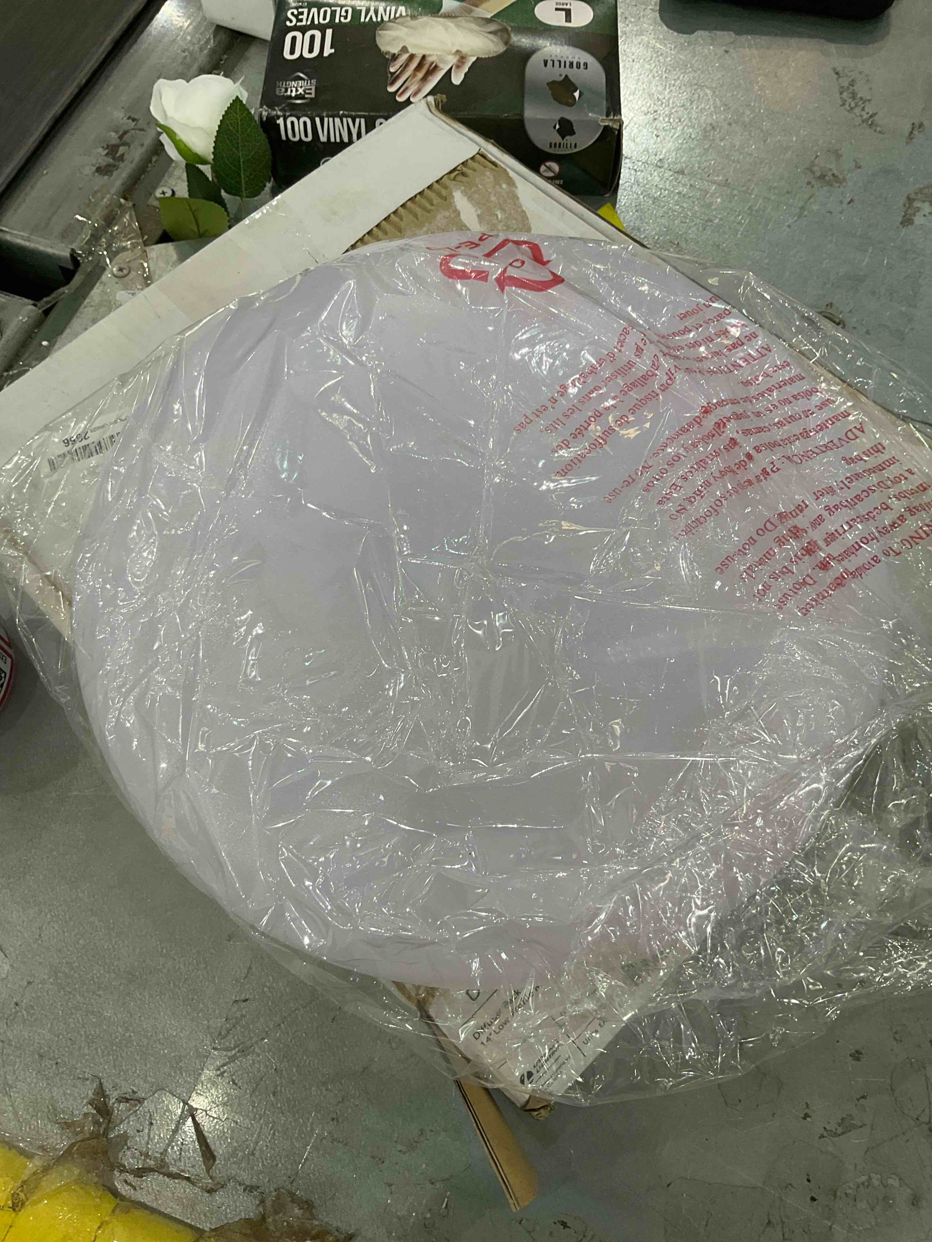 Lithonia Lighting DFMR14 M6 Round Acrylic Diffuser, 14 Inch, White