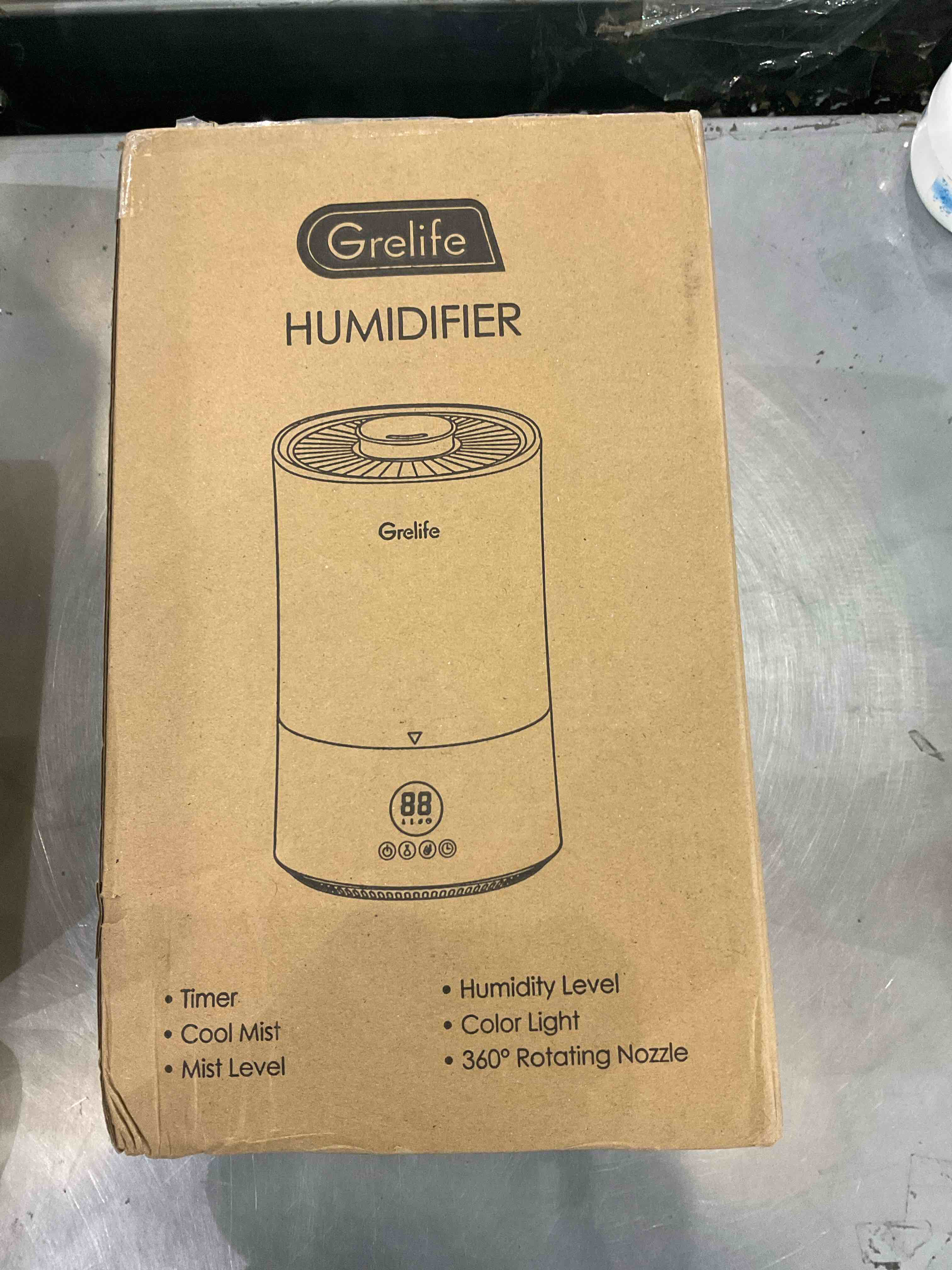 Grelife Humidifiers for Bedroom