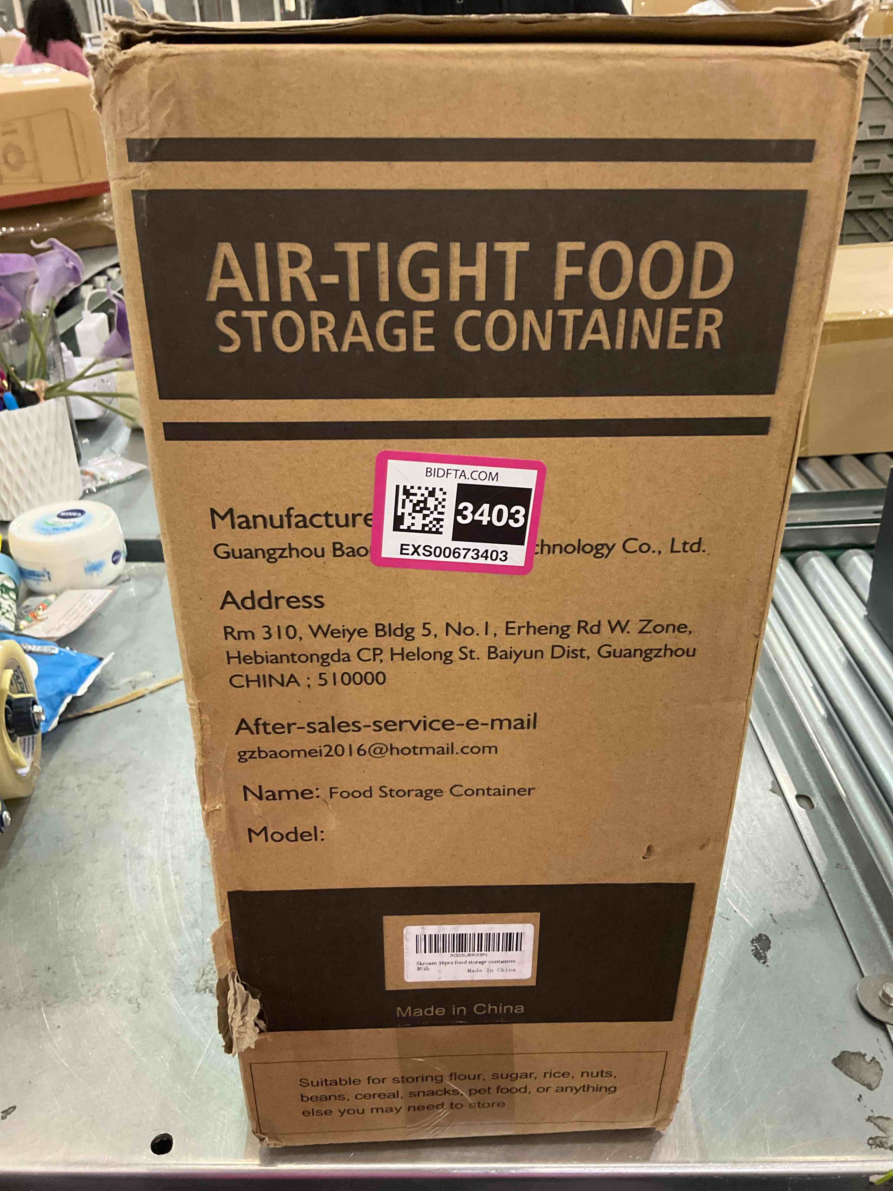 Skroam 36pcs food storage containers 