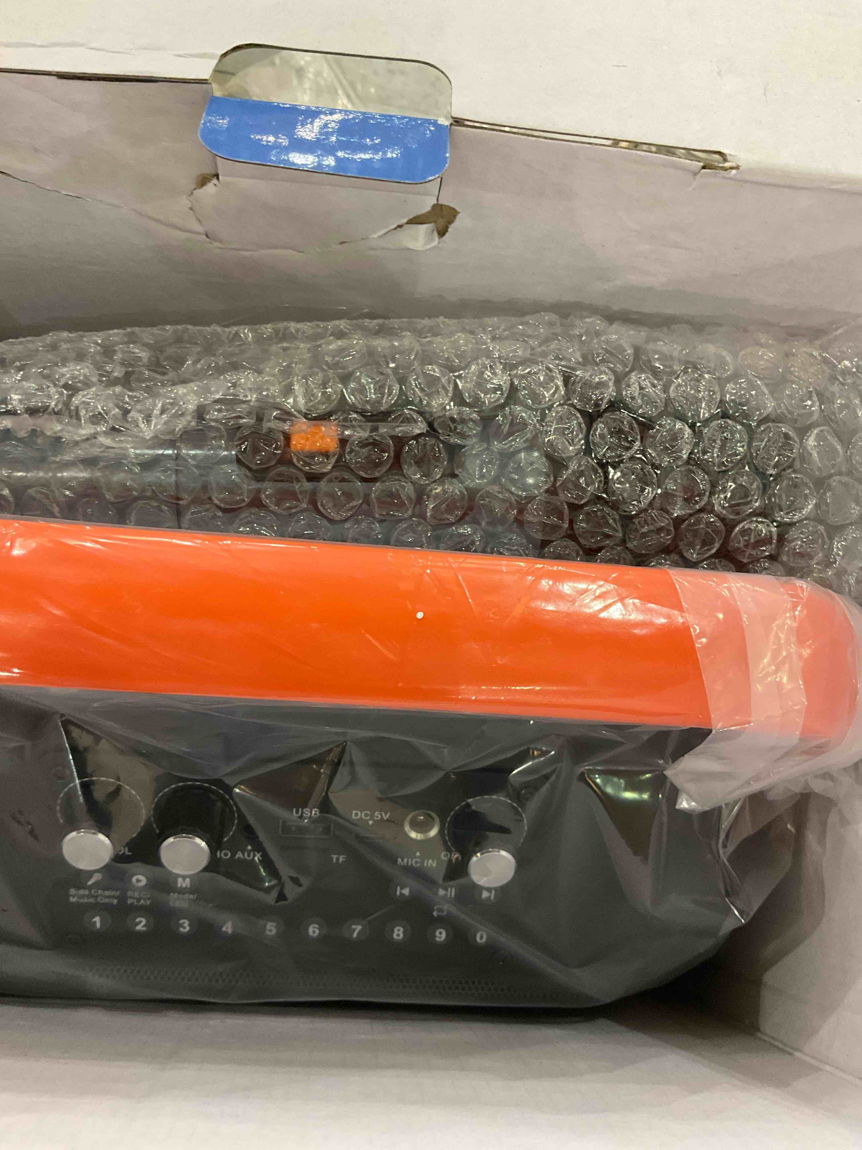 Karaoke Machine with Two Wireless Microphones, Portable Karaoke Machine for Adults & Kids, Karaoke Microphone with PA System, LED Lights, Karaoke Speaker Supports for TF Card/USB, AUX in, FM, REC,TWS