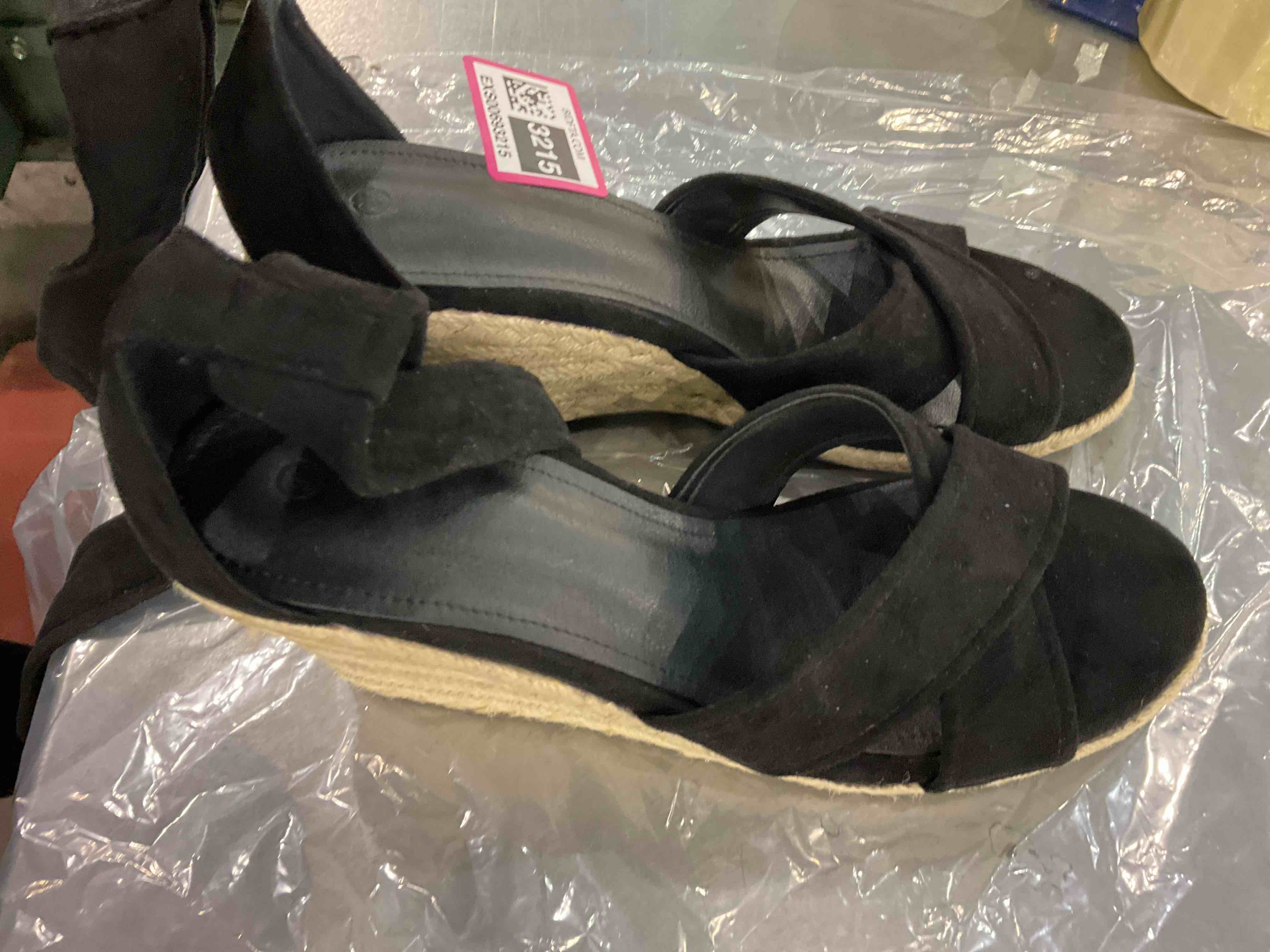 dream pairs wedge heels black