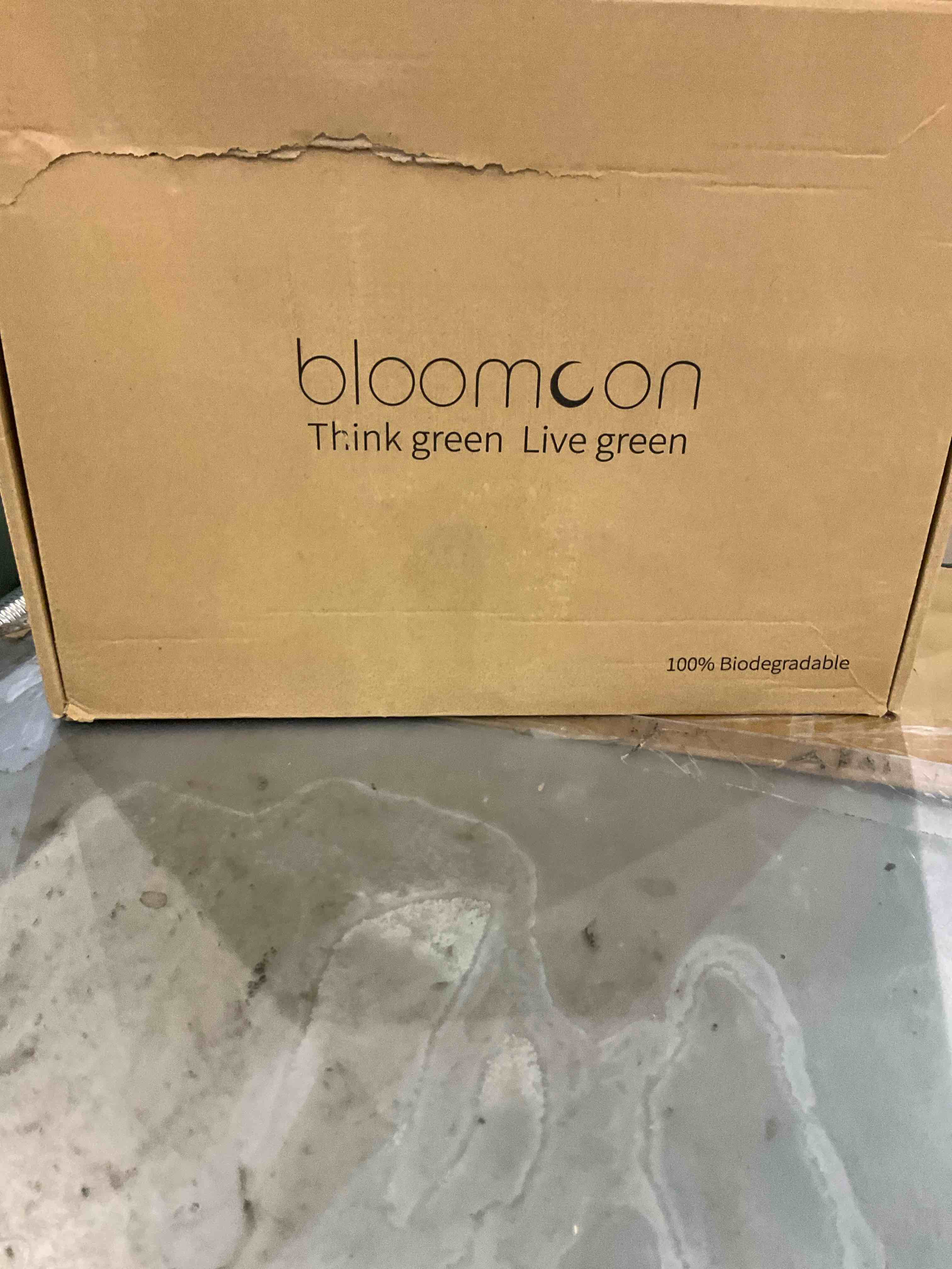 bloomoon 50 Pack 14 Inch Heavy Duty Disposable Food Trays, Compostable 14 Inch Extra Large Paper Plate Platters for Crawfish, Lobster, BBQ and Holiday Feast