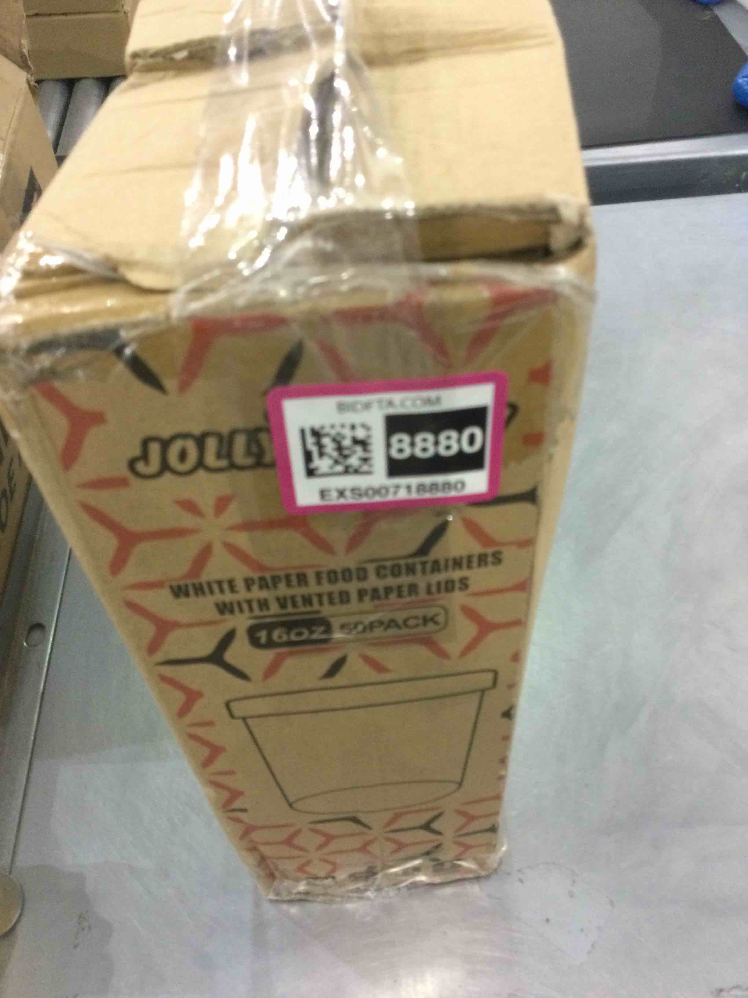 50pack 16oz Paper Soup Containers with Lids, Disposable Kraft Paper Food Cups, Ice Cream Cups, Paper food Storage with Vented Lids, Microwavable and Freezer Safe (White)