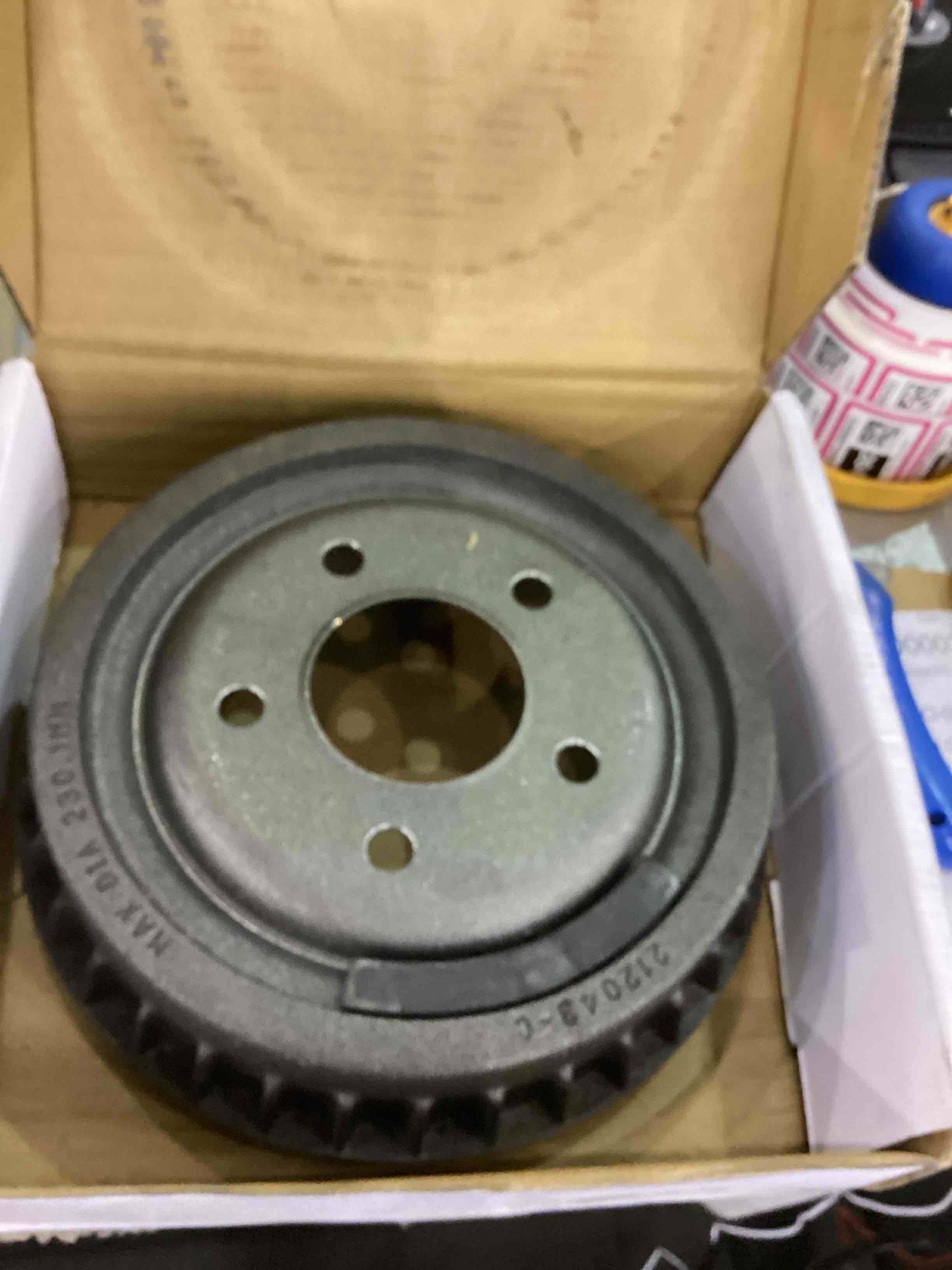 Raybestos R-Line Replacement Rear Brake Drum - For Select Year Ford Ranger and Mazda B2300, B2500, B3000 and B4000 Models (9651R)