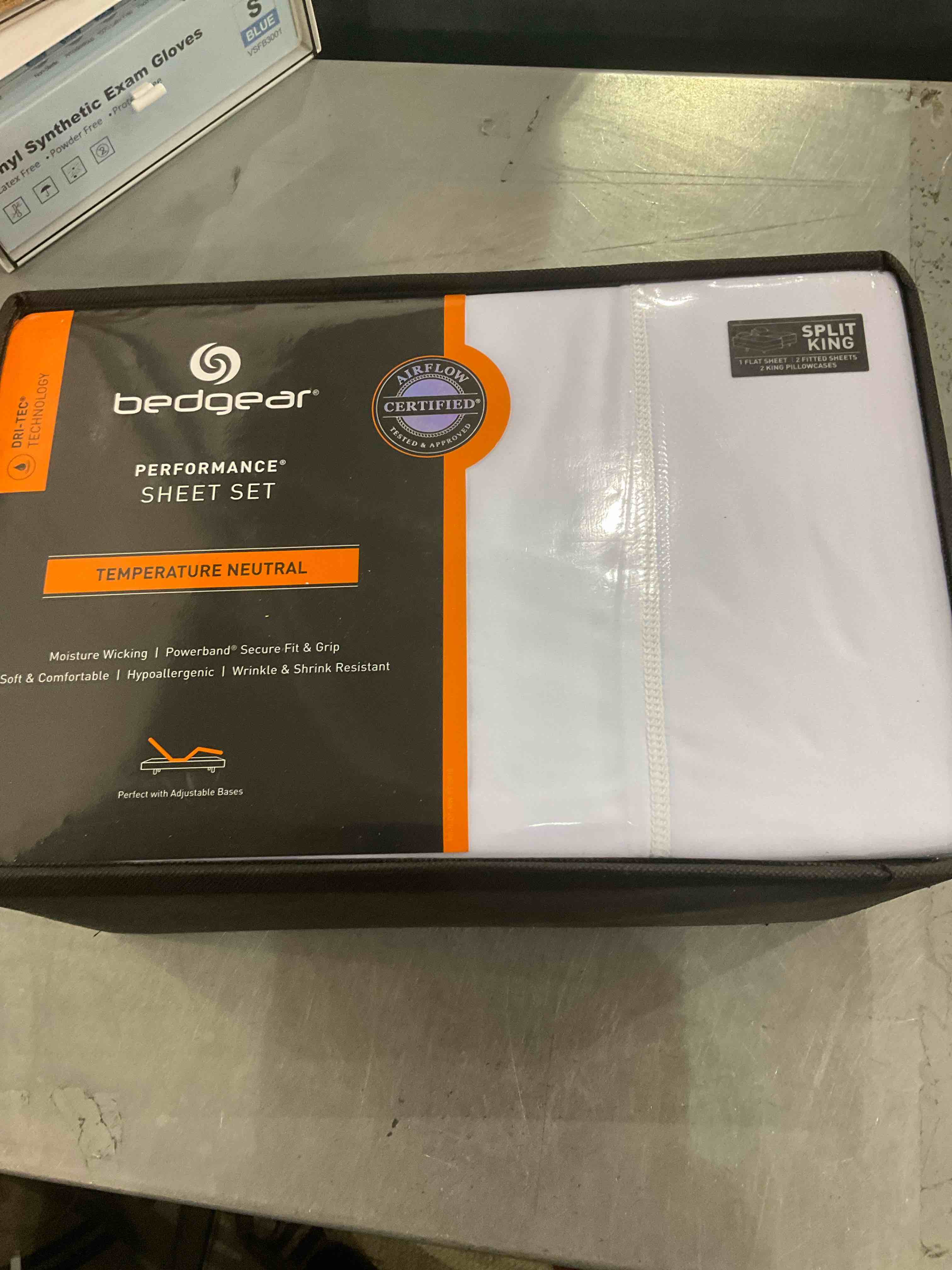 bedgear performance sheet set king 
