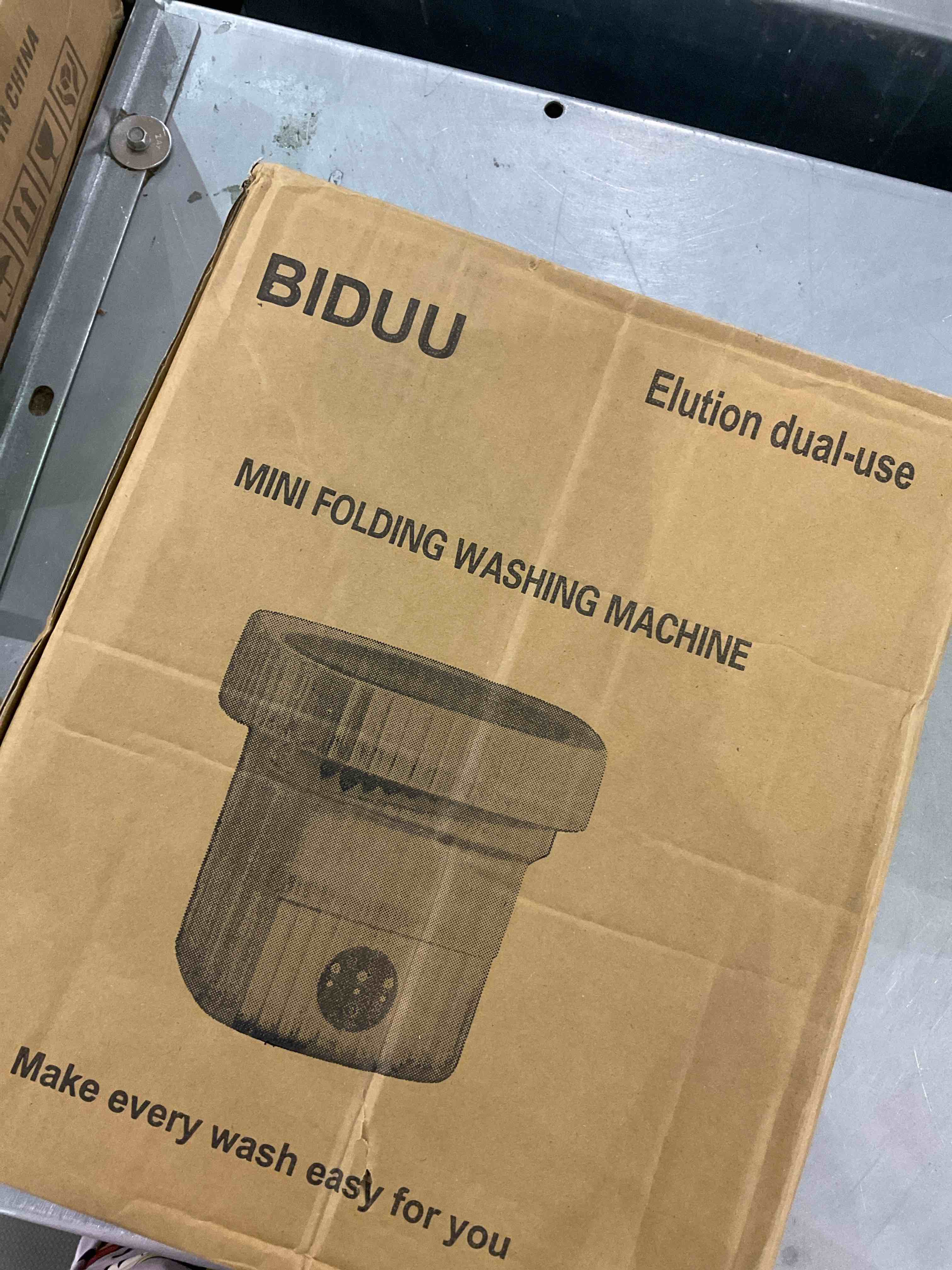 biduu mini folding washing machine