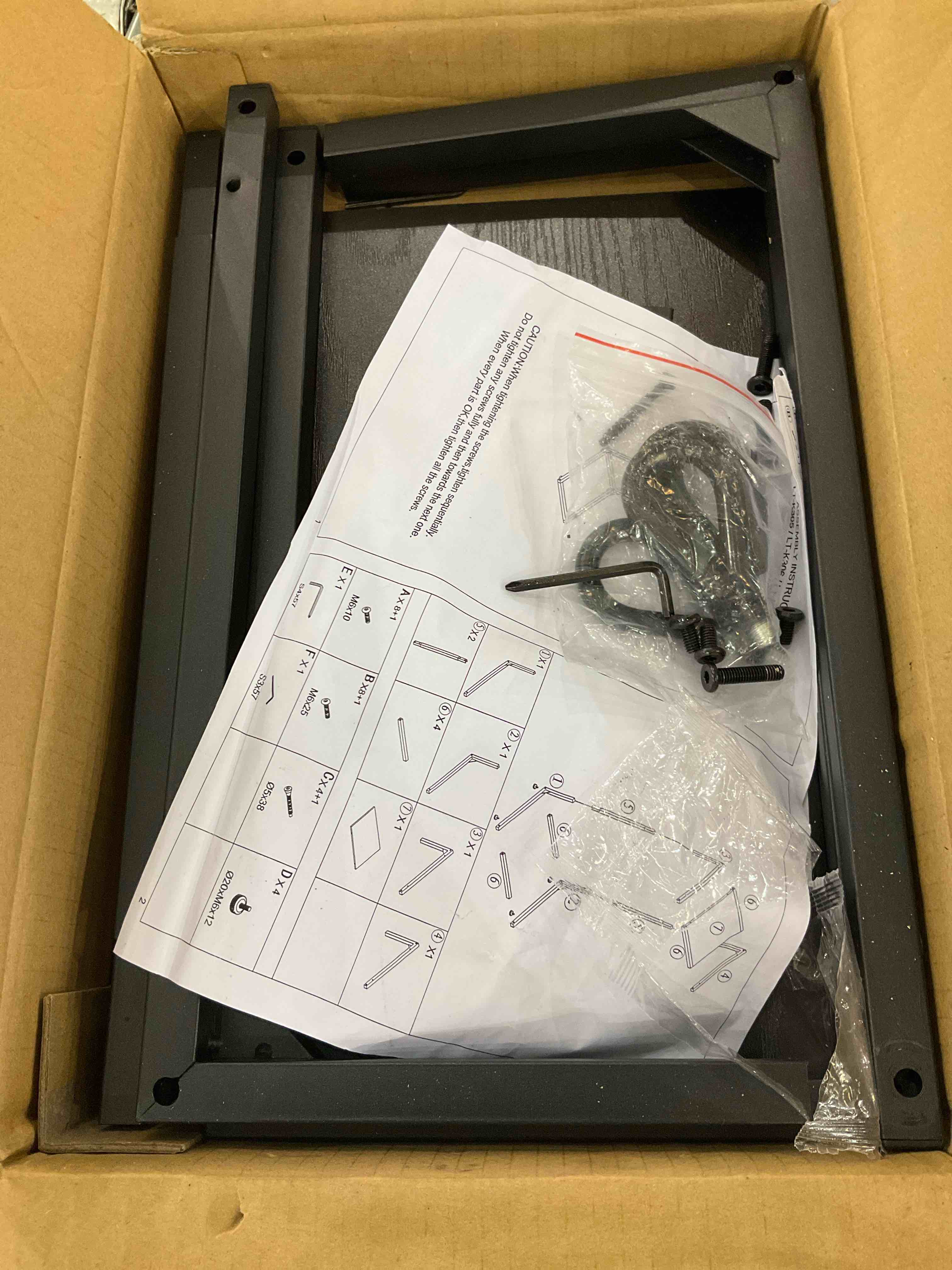 melos C Shaped End Table, Snack Side Table, C Tables for Couch, Couch Tables That Slide Under, for Living Room, Bedroom, Black