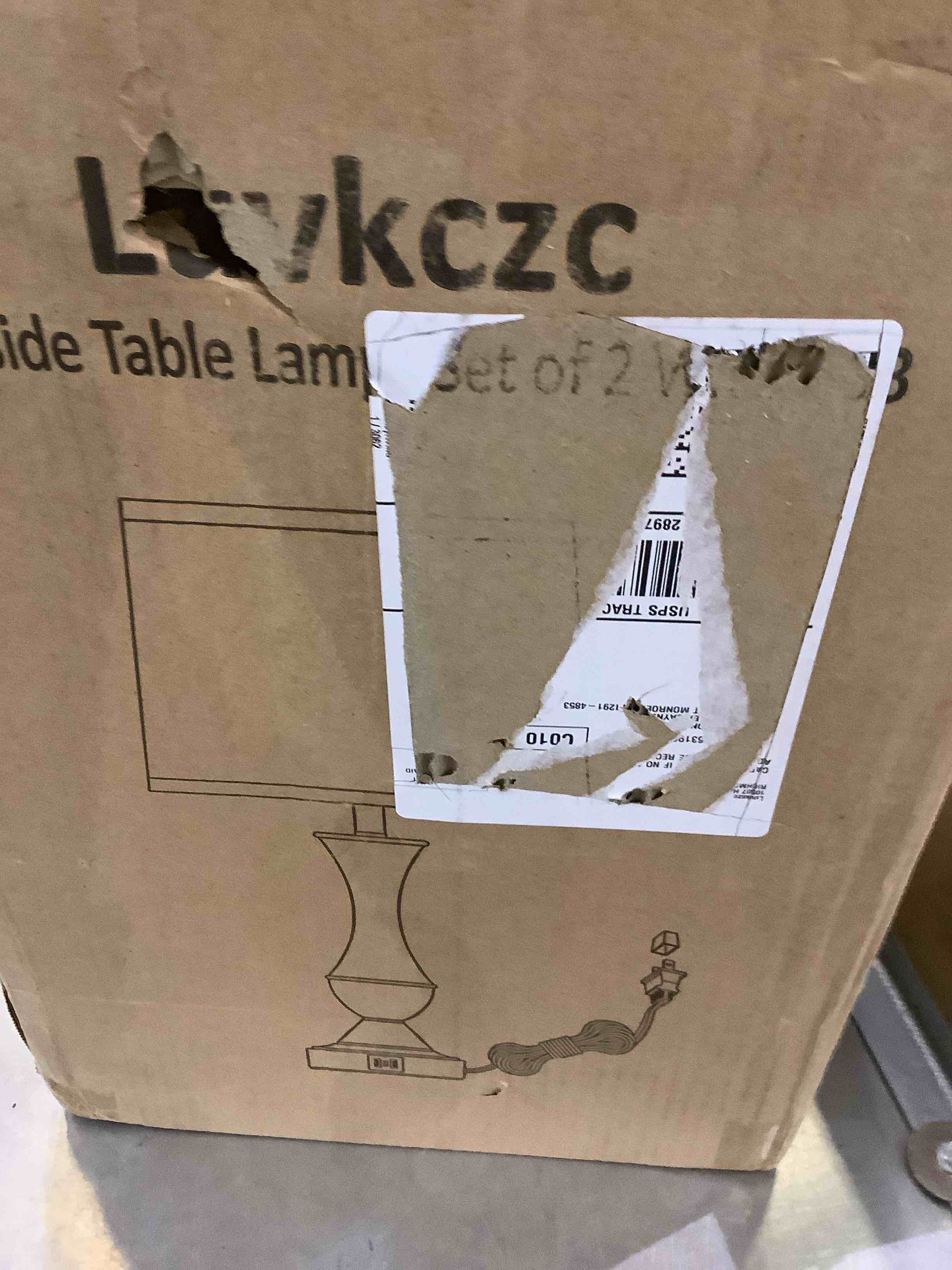 Luvkczc Table Lamps for Bedrooms Set of 2, Touch Bedside Lamps with USB Charging Ports, 3-Way Dimmable Nightstand Lamp with Premium Linen Fabric Lampshade for Bedroom, Living Room, Bulbs Included