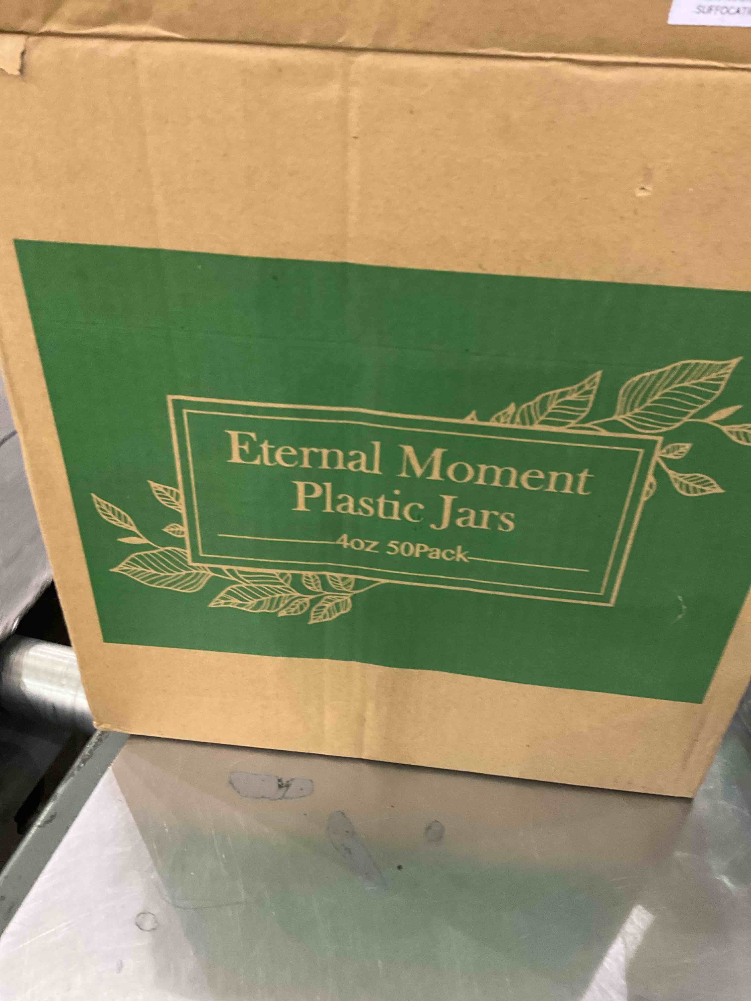 Eternal Moment Plastic Jars 50 Pack